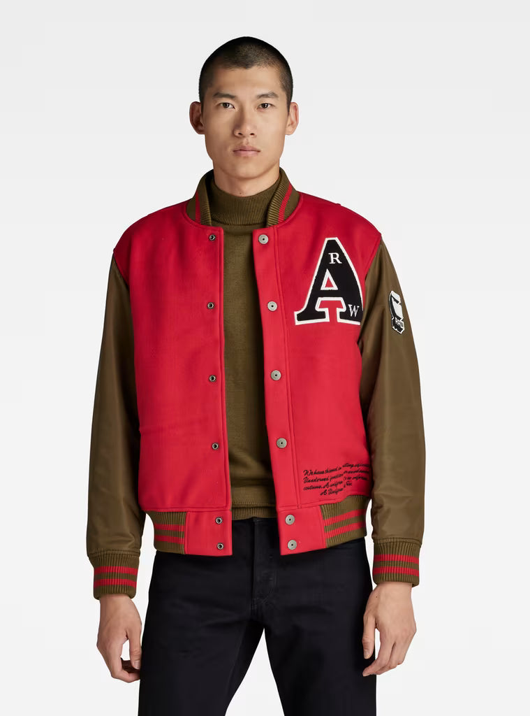 G-Star Varsity Jacket - Red