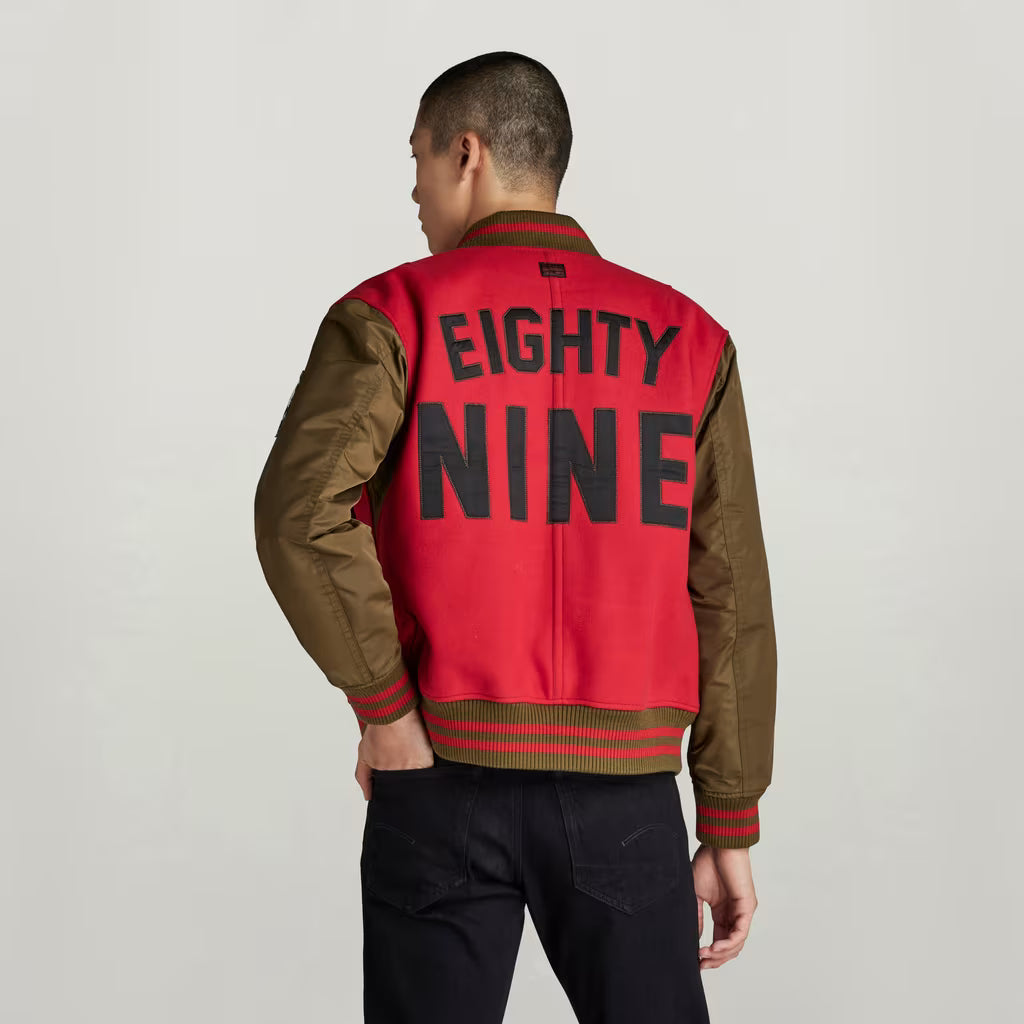G-Star Varsity Jacket - Red