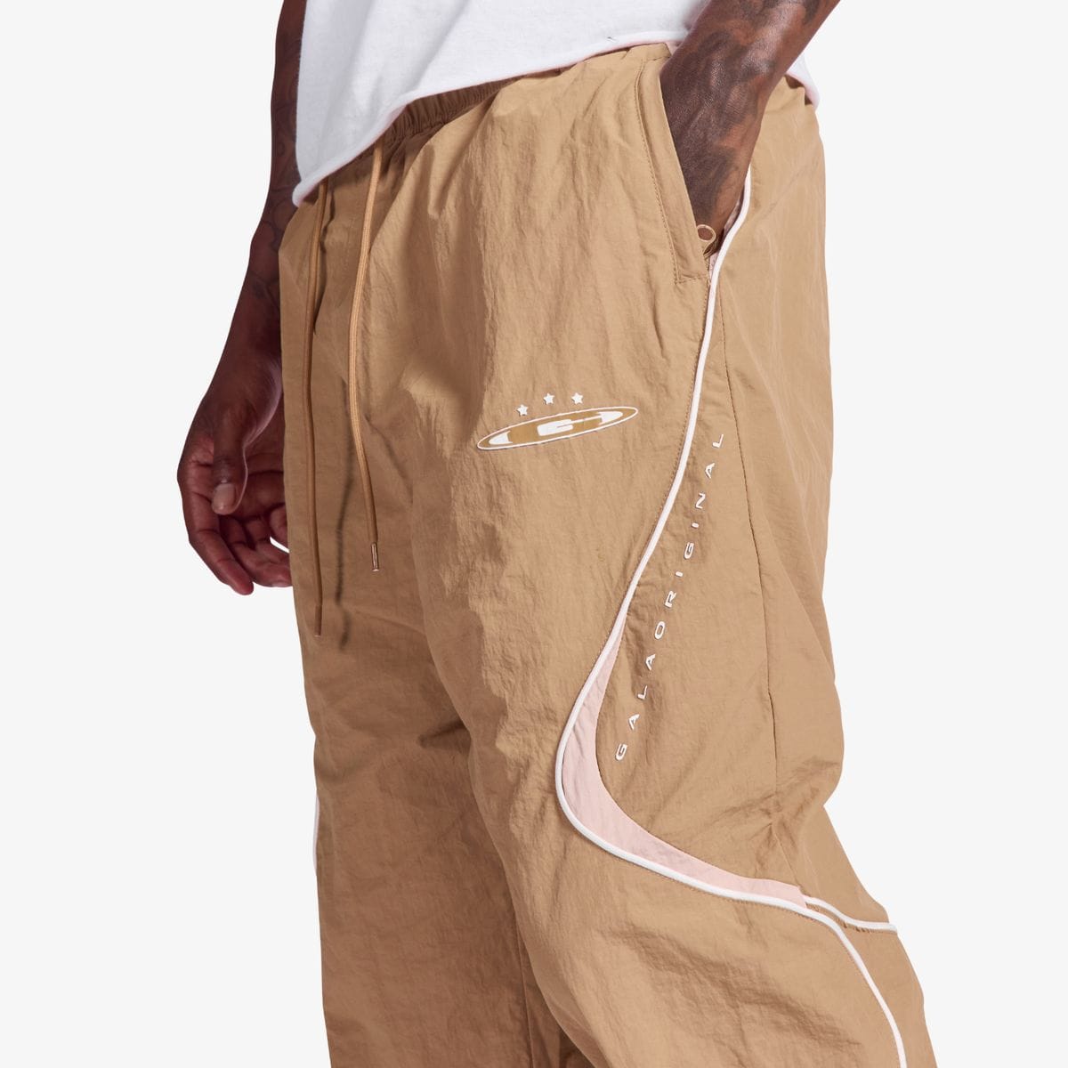 GALA Track Pants GALA Bando Windbreaker Pants Walnut GALA Bando Windbreaker Pants Walnut