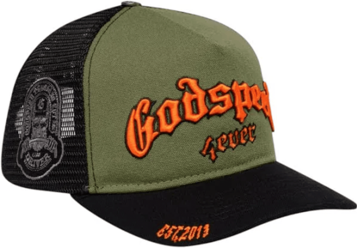 Godspeed Hats Godspeed Forever Foam Trucking Hat Snapback Godspeed Forever Foam Trucking Hat Snapback