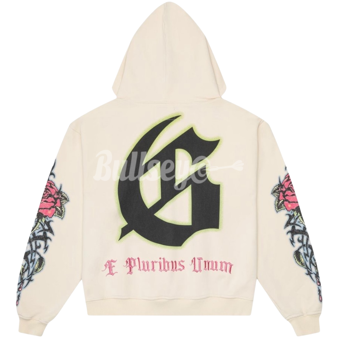 Godspeed Vandal Hoodie in black, featuring a front logo and a relaxed fit, ideal for casual wear.