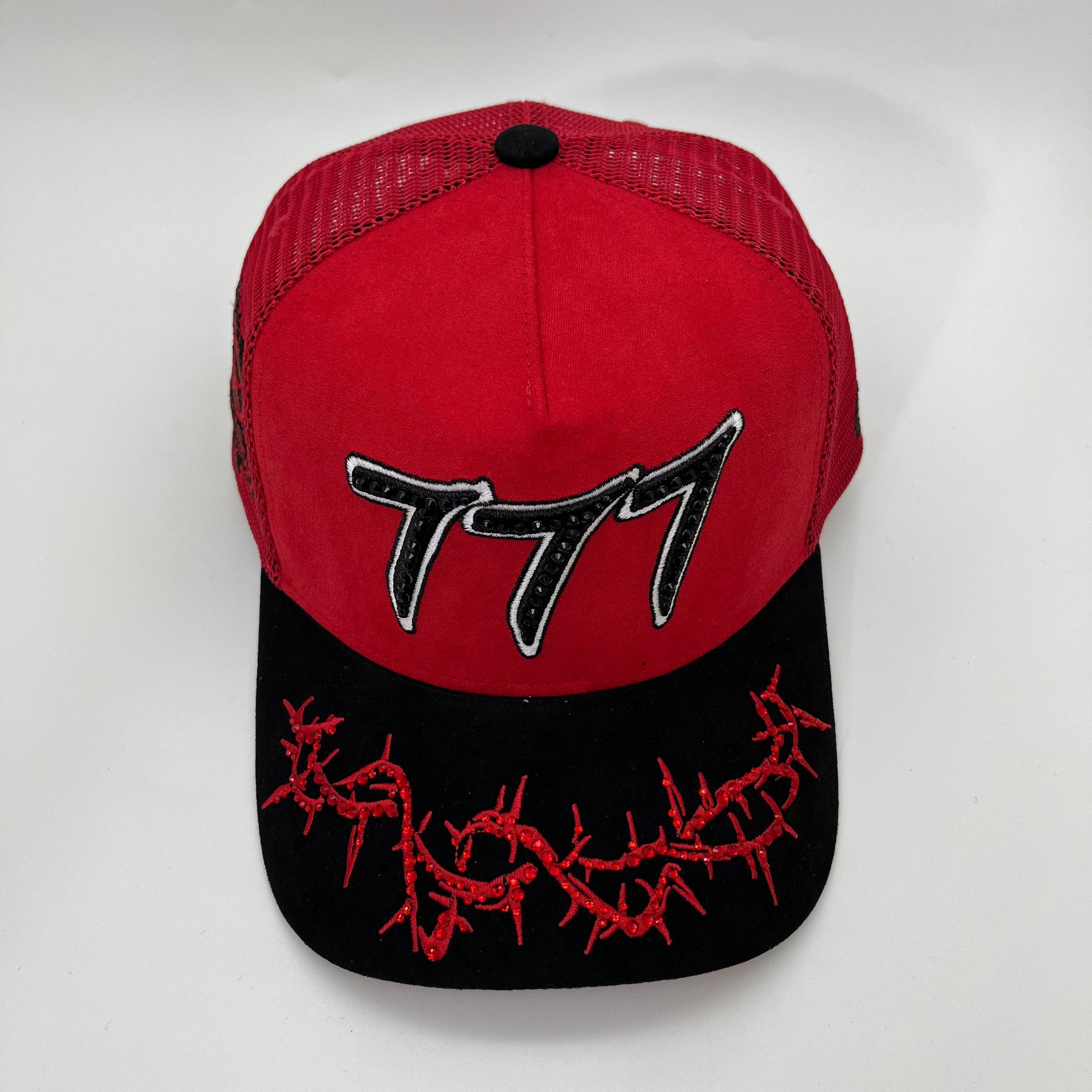 Hudson Outerwear V2 Diamond Suede Trucker Hat with adjustable strap and diamond pattern, stylish outdoor headwear.
