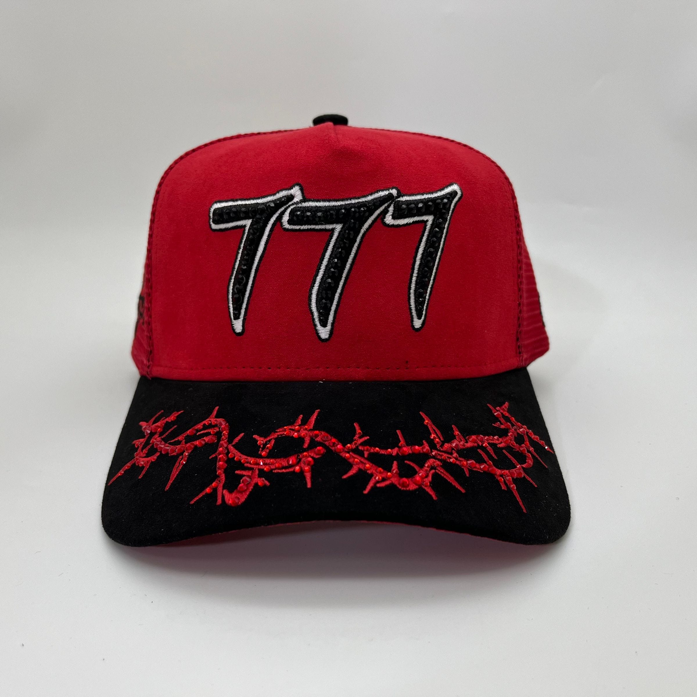 Hudson Outerwear V2 Diamond Suede Trucker Hat with adjustable strap and diamond pattern, casual outdoor headwear.