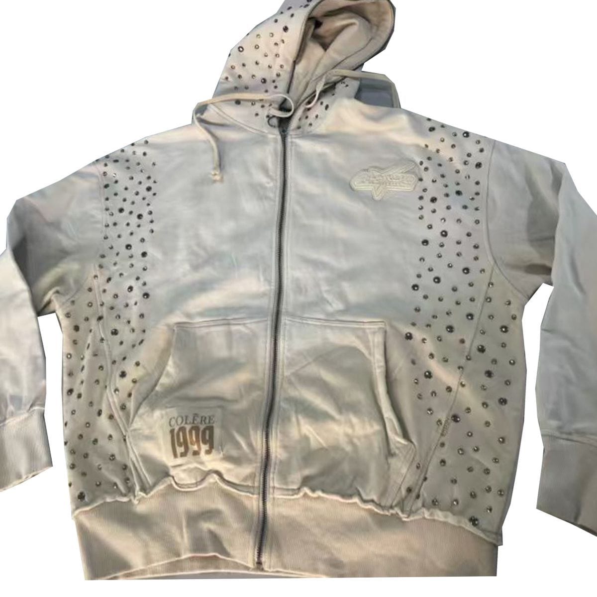 Hudson Outerwear Sets Hudson Studded Metal Oversized Set Hudson Studded Metal Oversized Set