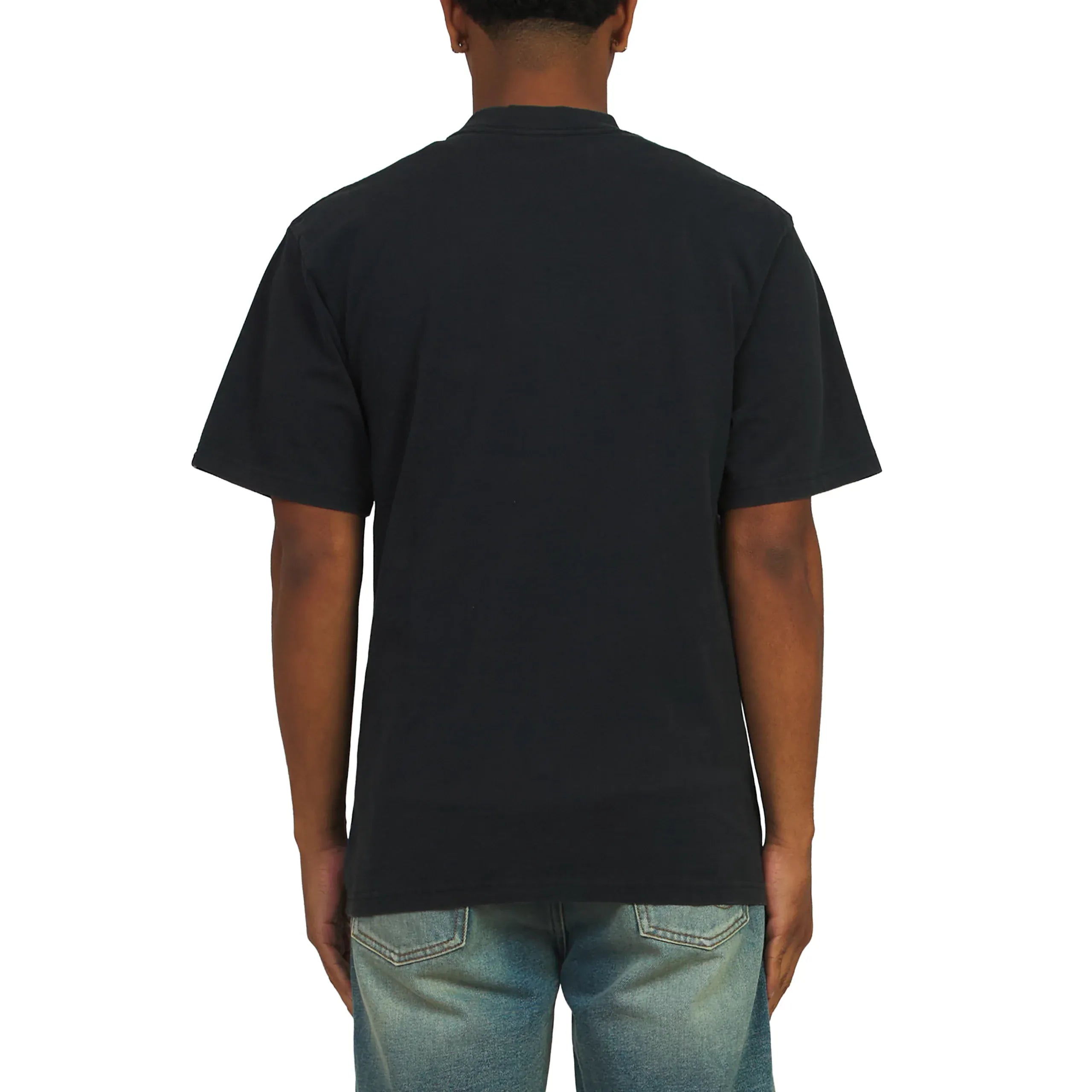 Ice Cream Sponsor T-Shirt featuring bold graphic design, made by Ice Cream brand, shown in black with colorful logo on front.