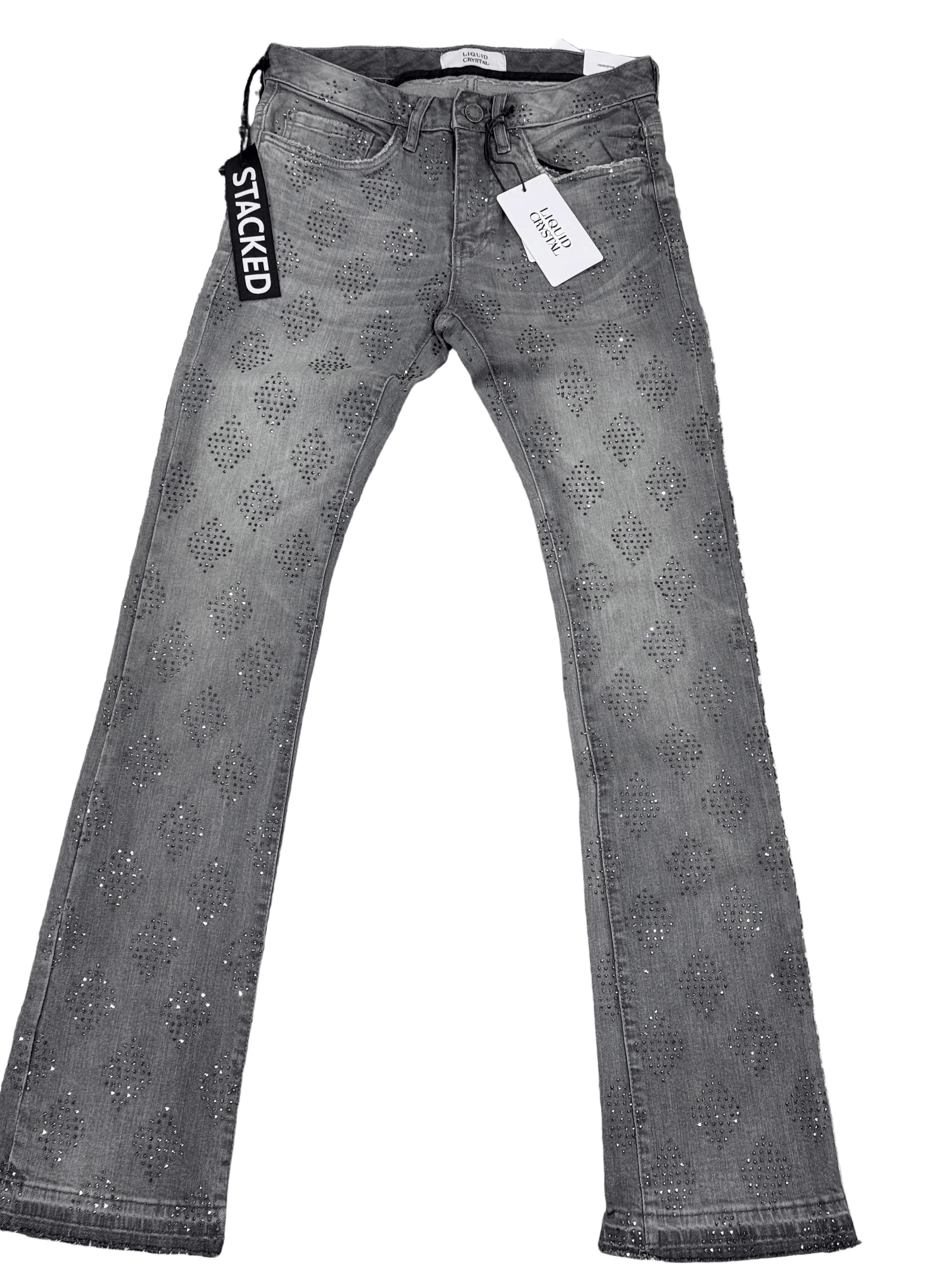 Jordan Craig Denim Jordan Craig Liquid Crystal Super Skinny Stacked Jeans Jordan Craig Liquid Crystal Super Skinny Stacked Jeans