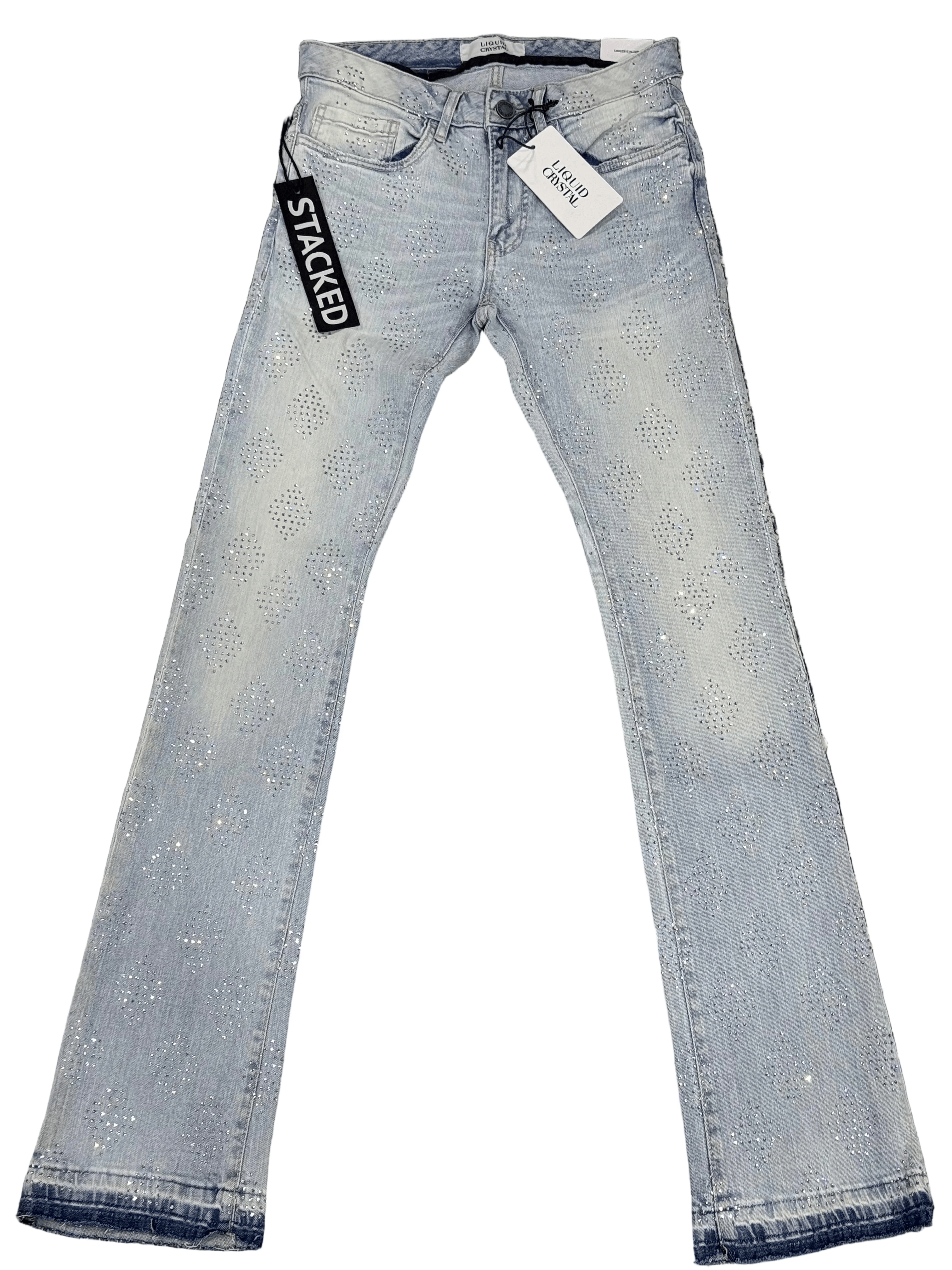 Jordan Craig Denim Jordan Craig Liquid Crystal Super Skinny Stacked Jeans Jordan Craig Liquid Crystal Super Skinny Stacked Jeans