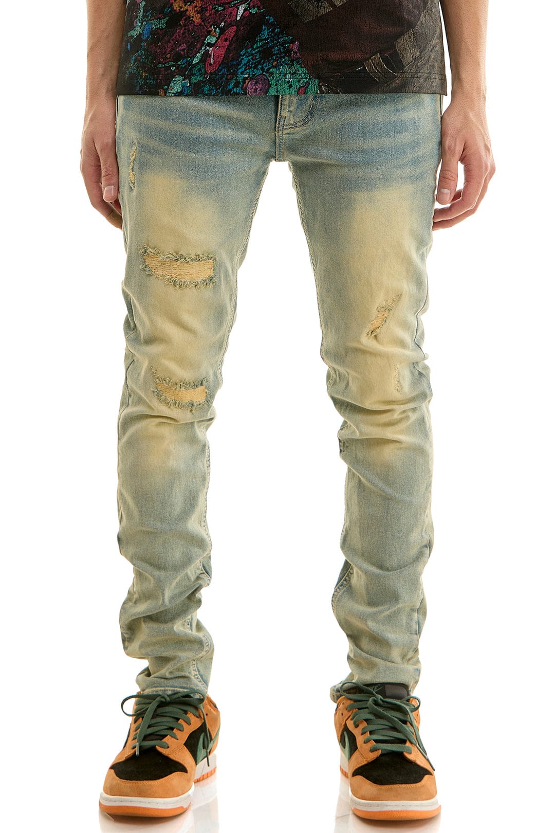 KDNK Denim DISTRESSED VINTAGE JEANS DISTRESSED VINTAGE JEANS