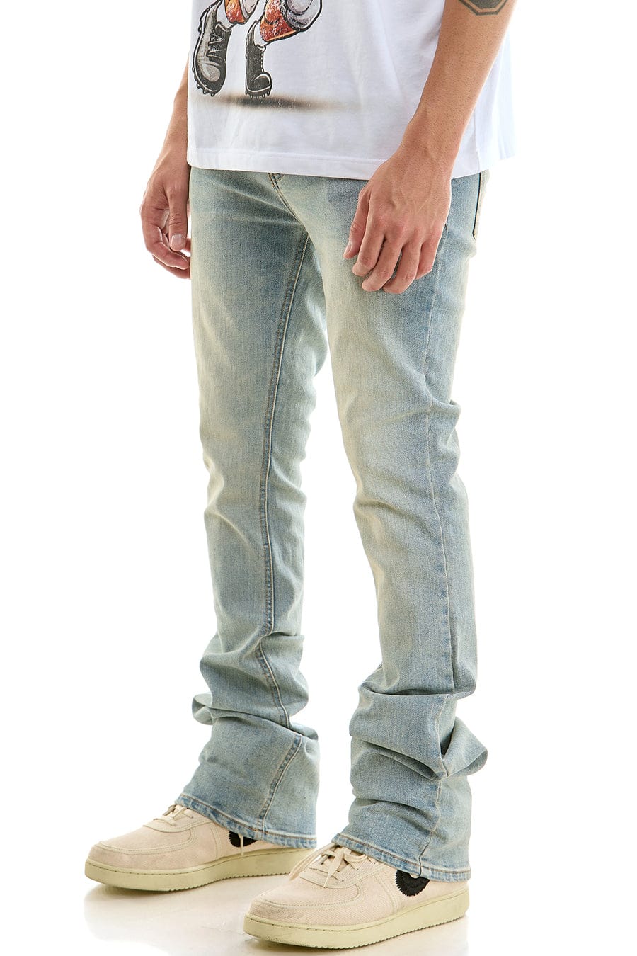 KDNK Denim ESSENTIAL SKINNY FLARE JEANS ESSENTIAL SKINNY FLARE JEANS