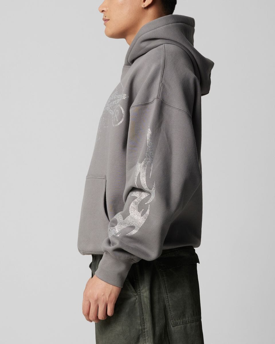 Loiter Hoodies Loiter Atlantic Rhinestone Hoodie Loiter Atlantic Rhinestone Hoodie