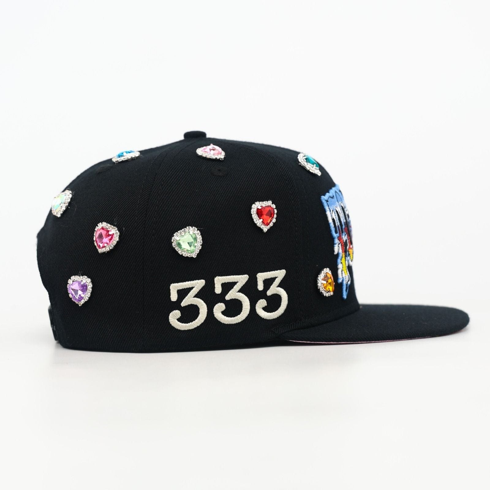 LOVE HARD TRUCKER Hats TOXICITY 333 SNAPBACK BLACK TOXICITY 333 SNAPBACK BLACK