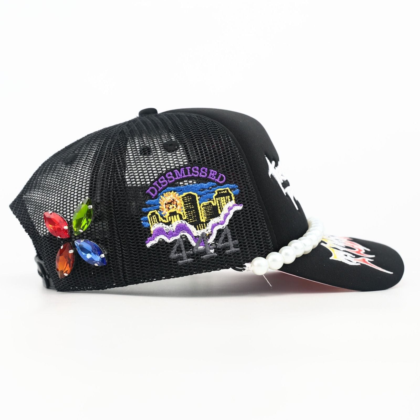LOVE HARD TRUCKER Hats TROUBLE IN PARADISE TRUCKER TROUBLE IN PARADISE TRUCKER