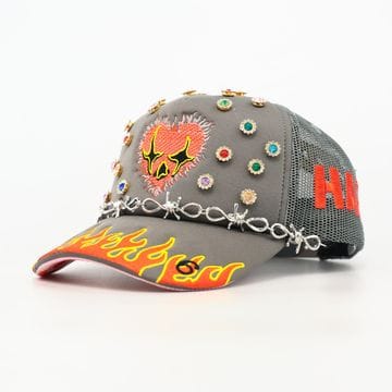 LOVE HARD TRUCKER Hats LOVE HARD TRUCKER LOVE HARD TRUCKER