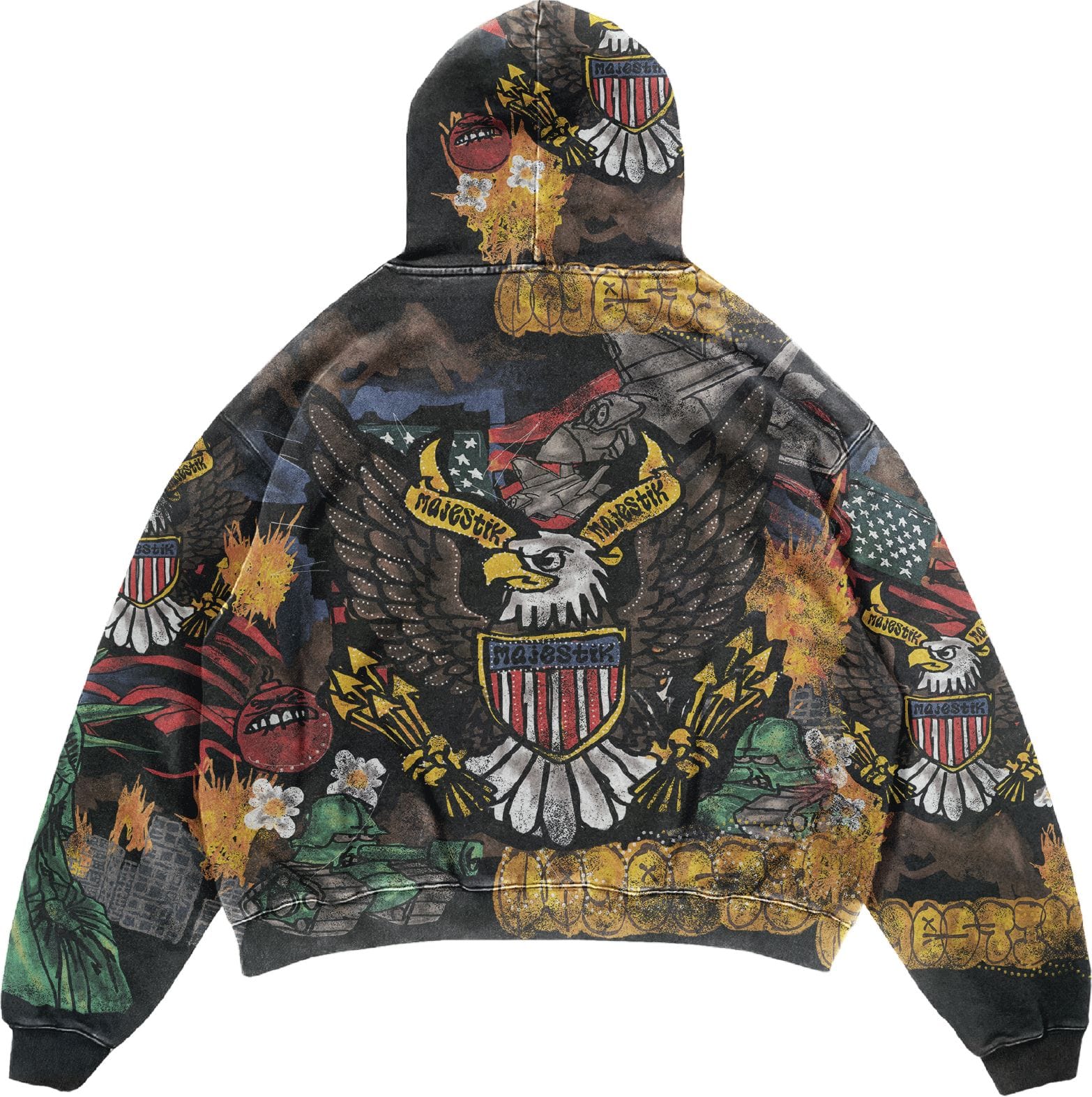 Majestik Hoodies MAJESTIK F.TERRY HOODIE MAJESTIK F.TERRY HOODIE