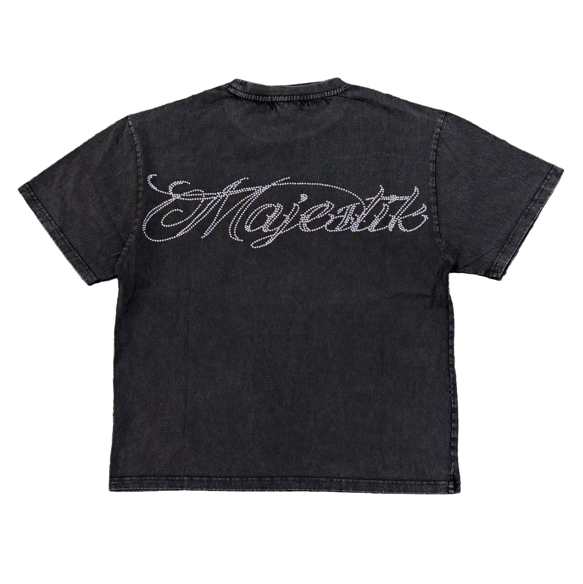Majestik T-Shirts Majestik Bulldog Football Graphic Crop Tee Majestik Bulldog Football Graphic Crop Tee