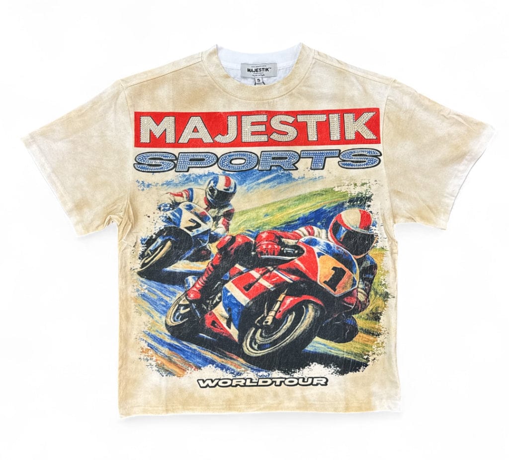 Majestik T-Shirts Majestik World Tour Cropped Tee Majestik World Tour Cropped Tee