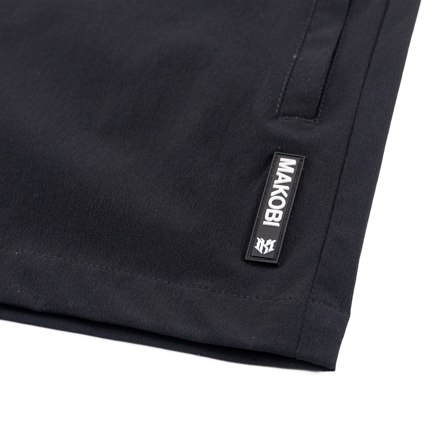 Makobi MK634 Adorni Shorts in black, featuring a comfortable fit and stylish design, perfect for casual wear.