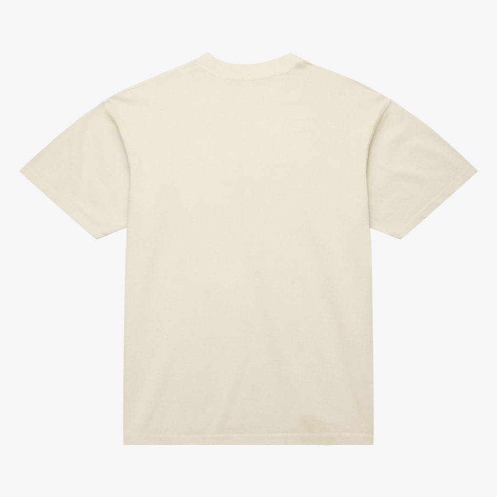 Mitchell & Ness T-Shirts Mitchell & Ness New York Knicks Cream Concrete Apple T-Shirt Mitchell & Ness New York Knicks Cream Concrete Apple T-Shirt