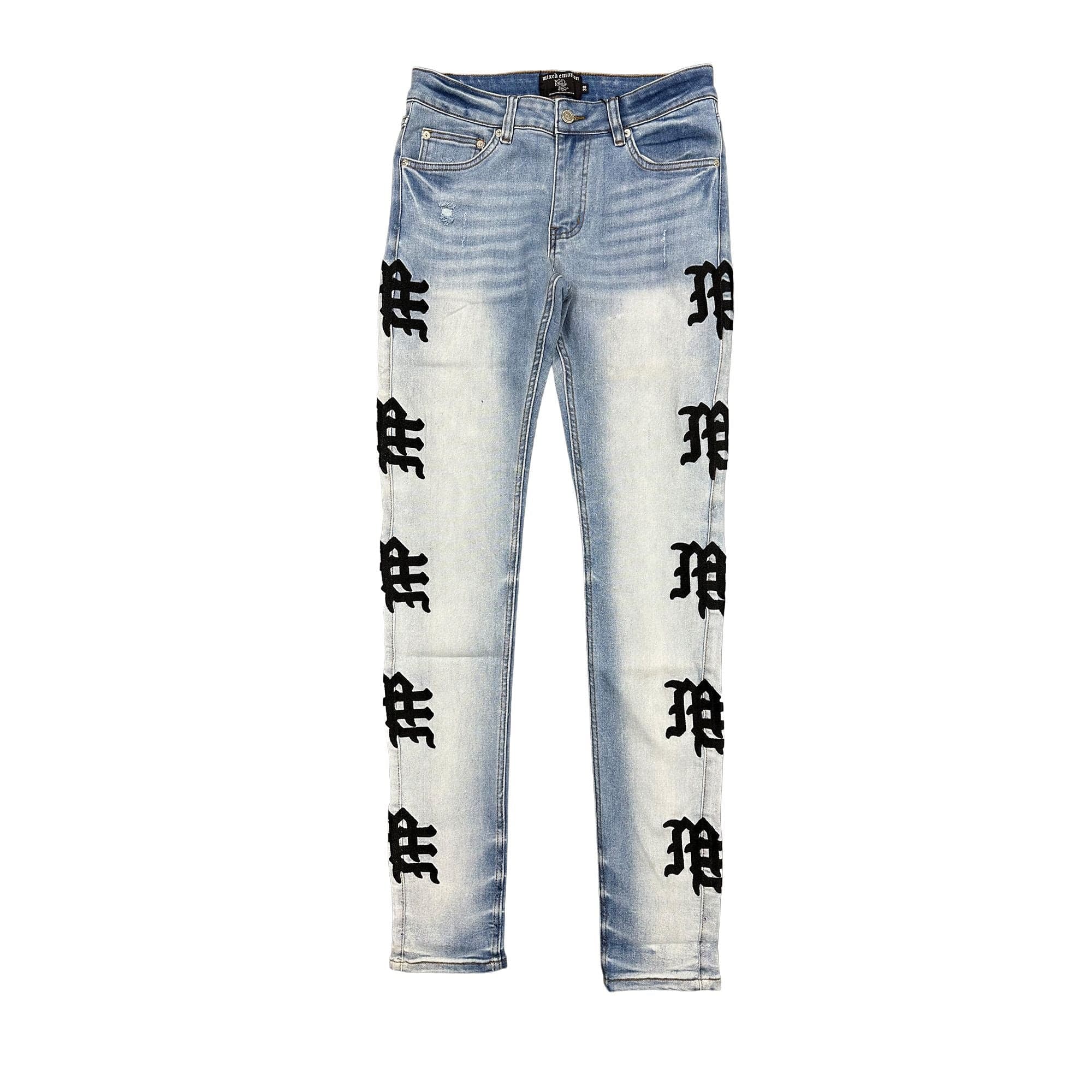 Mixed Emotions Denim Mixed Emotion Monogram Denim Mixed Emotion Monogram Denim
