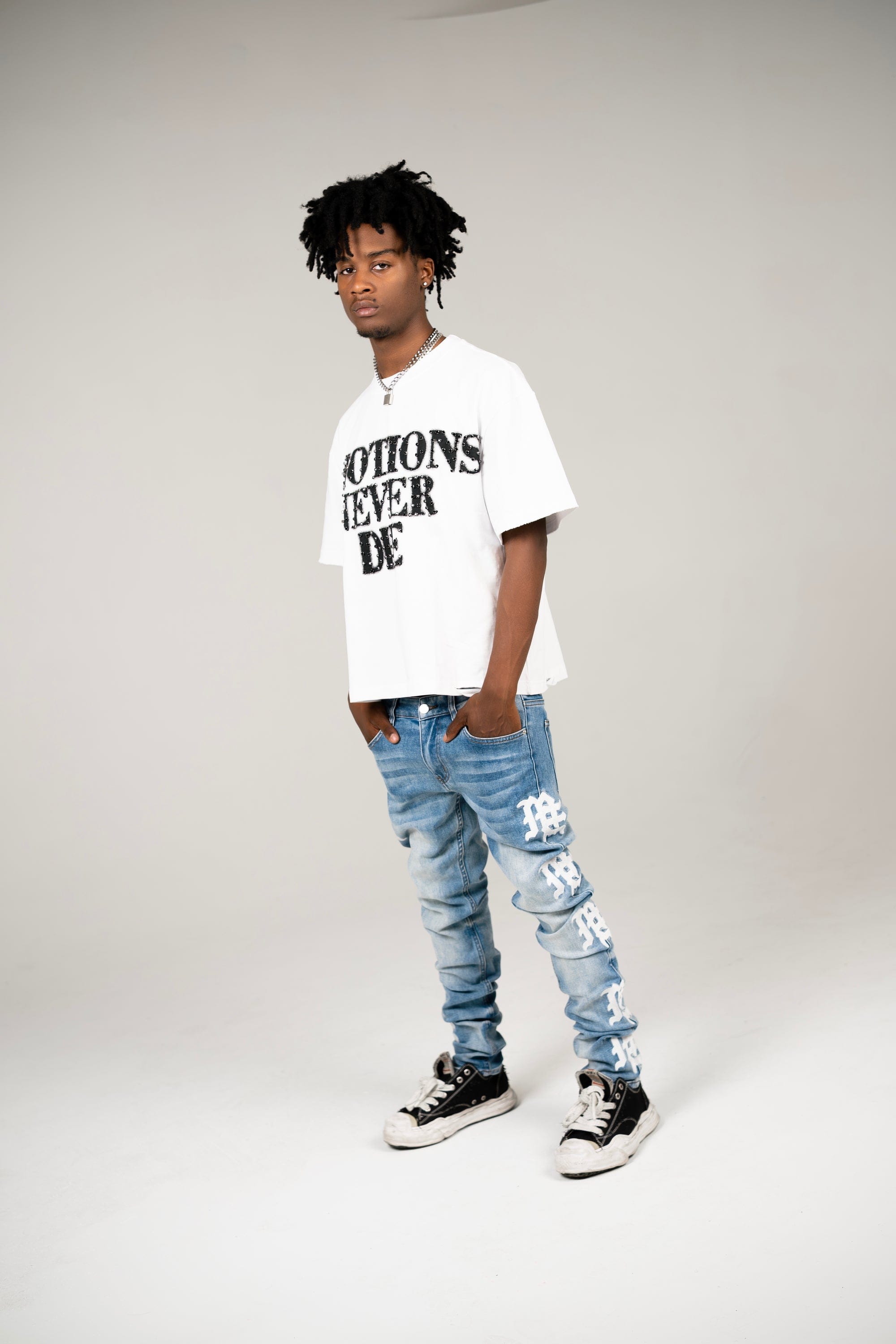 Mixed Emotions Denim Mixed Emotion Monogram Denim Mixed Emotion Monogram Denim