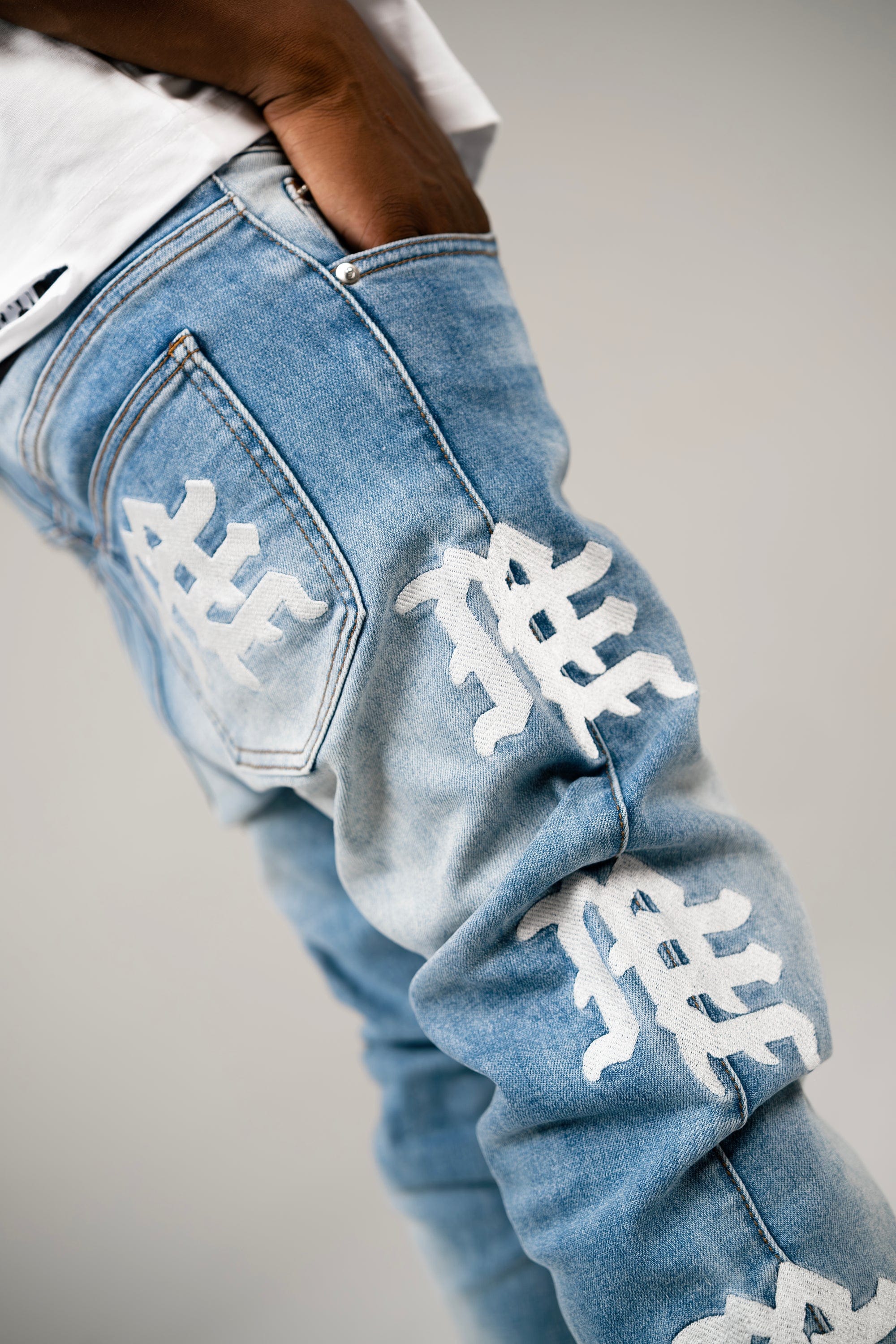Mixed Emotions Denim Mixed Emotion Monogram Denim Mixed Emotion Monogram Denim