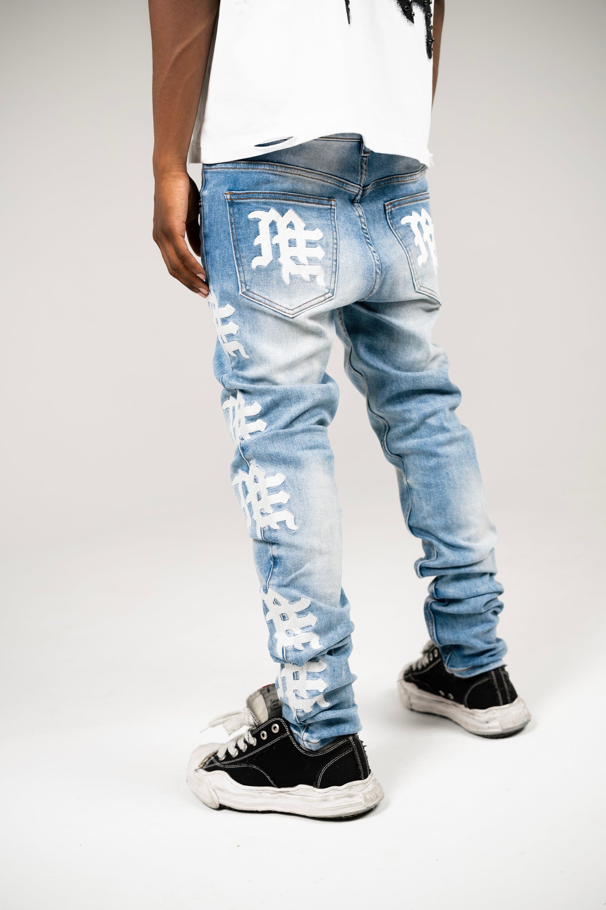 Mixed Emotions Denim Mixed Emotion Monogram Denim Mixed Emotion Monogram Denim