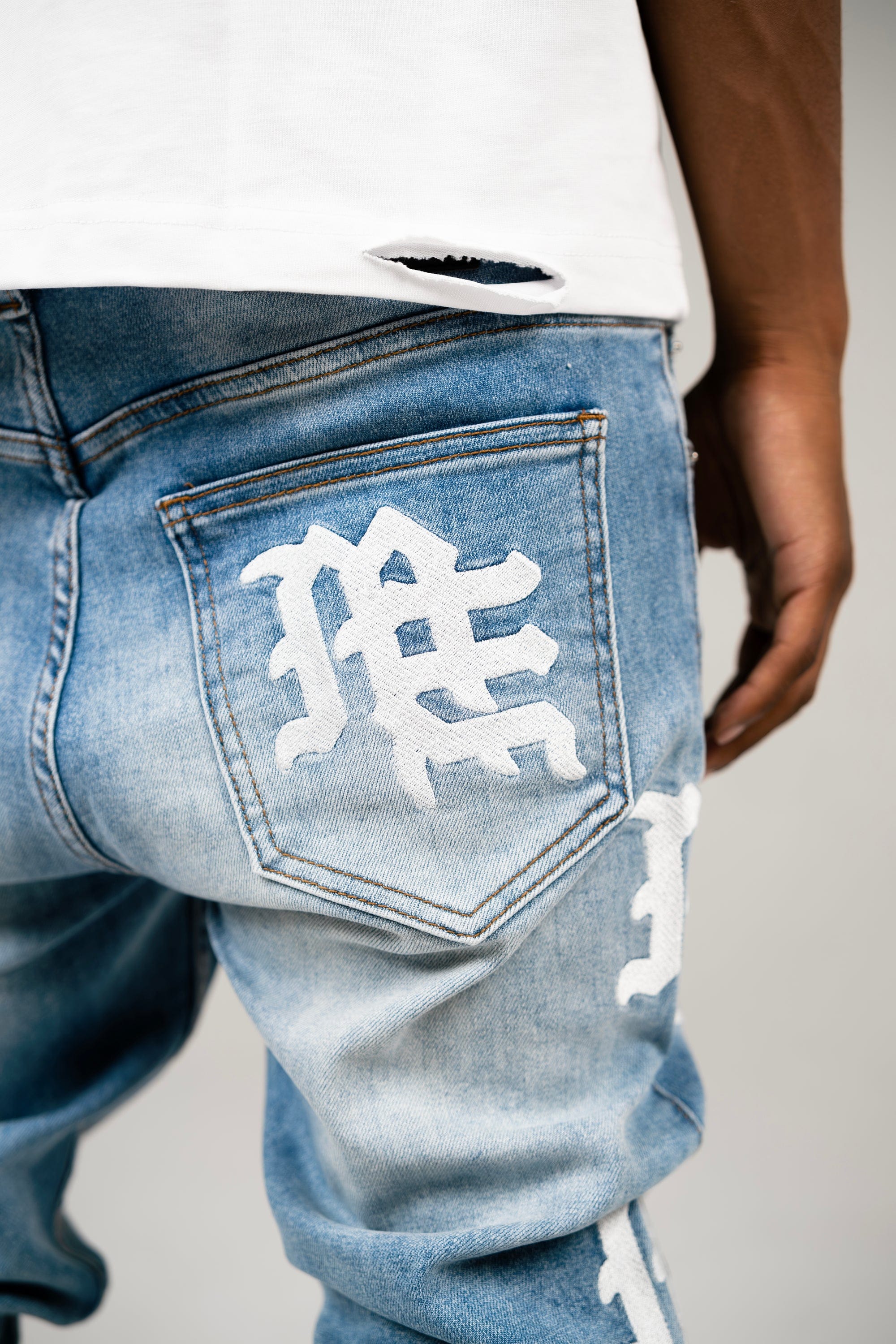 Mixed Emotions Denim Mixed Emotion Monogram Denim Mixed Emotion Monogram Denim