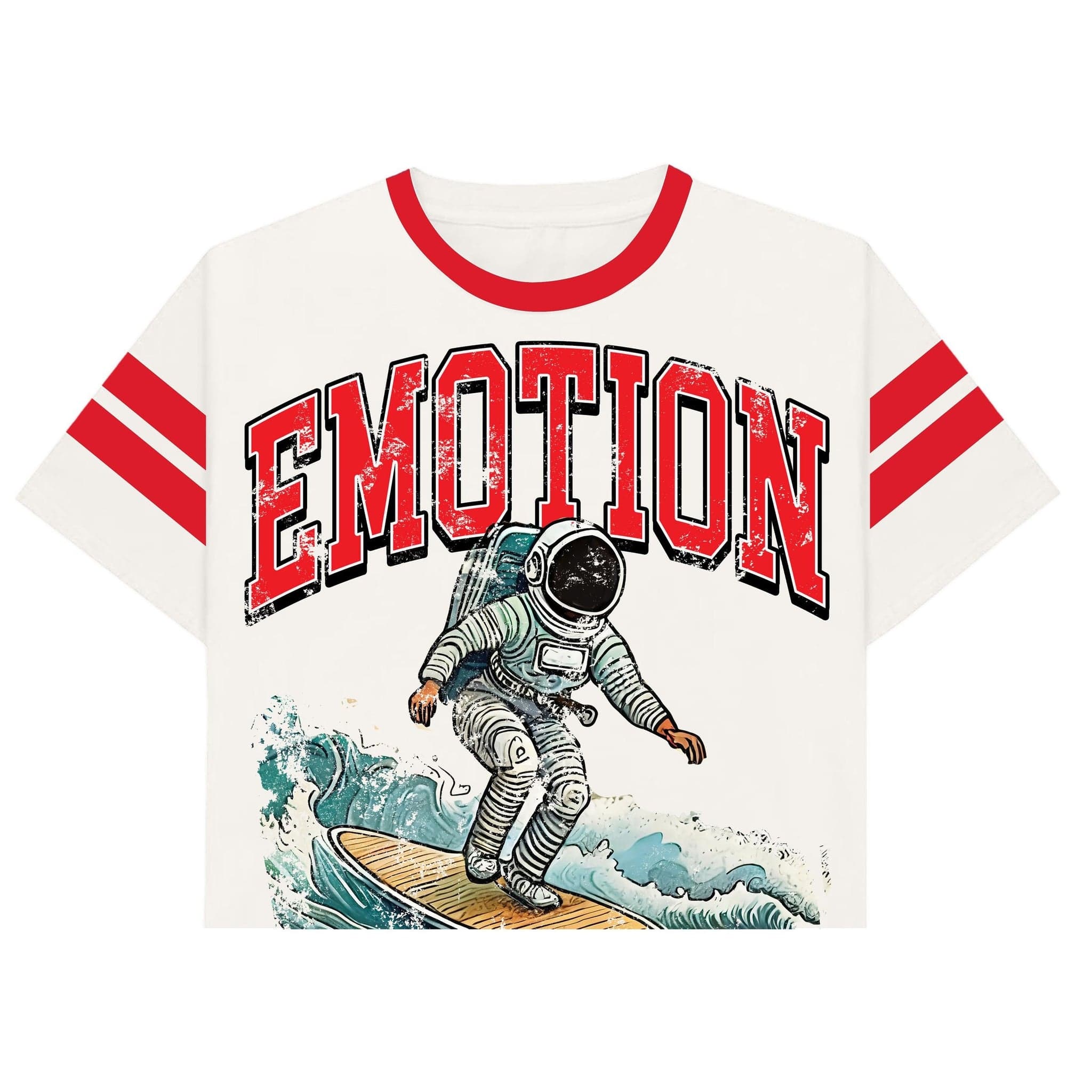 Mixed Emotions T-Shirts Almost Someday Beach Cropped Tee Almost Someday Beach Cropped Tee
