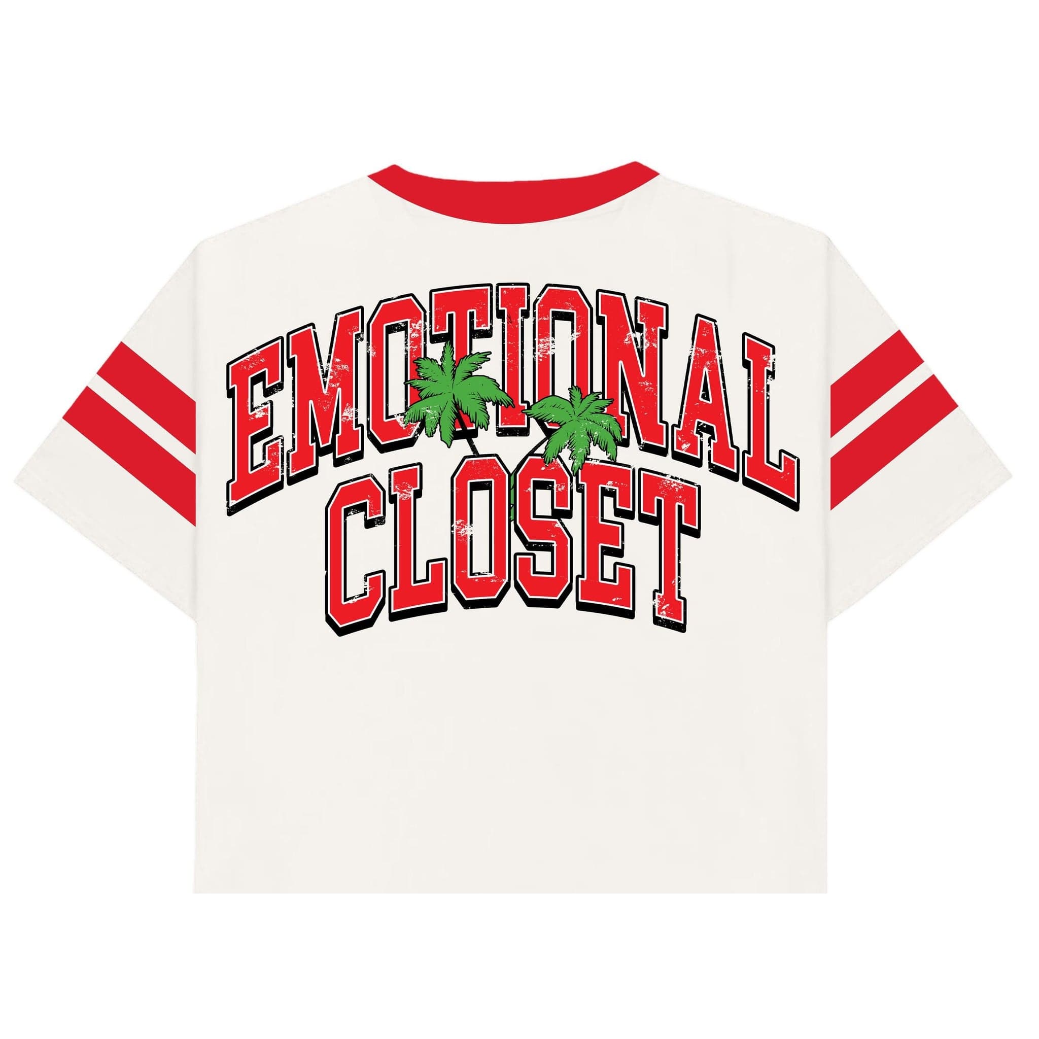 Mixed Emotions T-Shirts Almost Someday Beach Cropped Tee Almost Someday Beach Cropped Tee