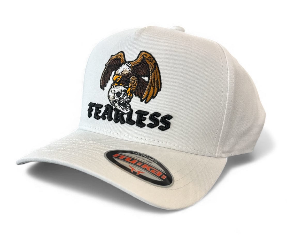 Muka Hats FEARLESS EAGLE SNAPBACK WHITE FEARLESS EAGLE SNAPBACK WHITE