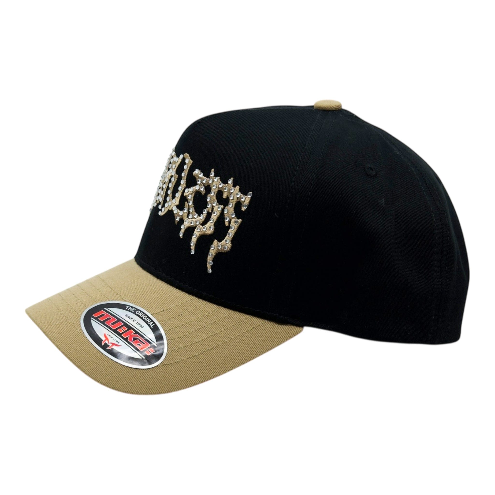 Muka Hats FEARLESS SNAPBACK BLACK TAN FEARLESS SNAPBACK BLACK TAN