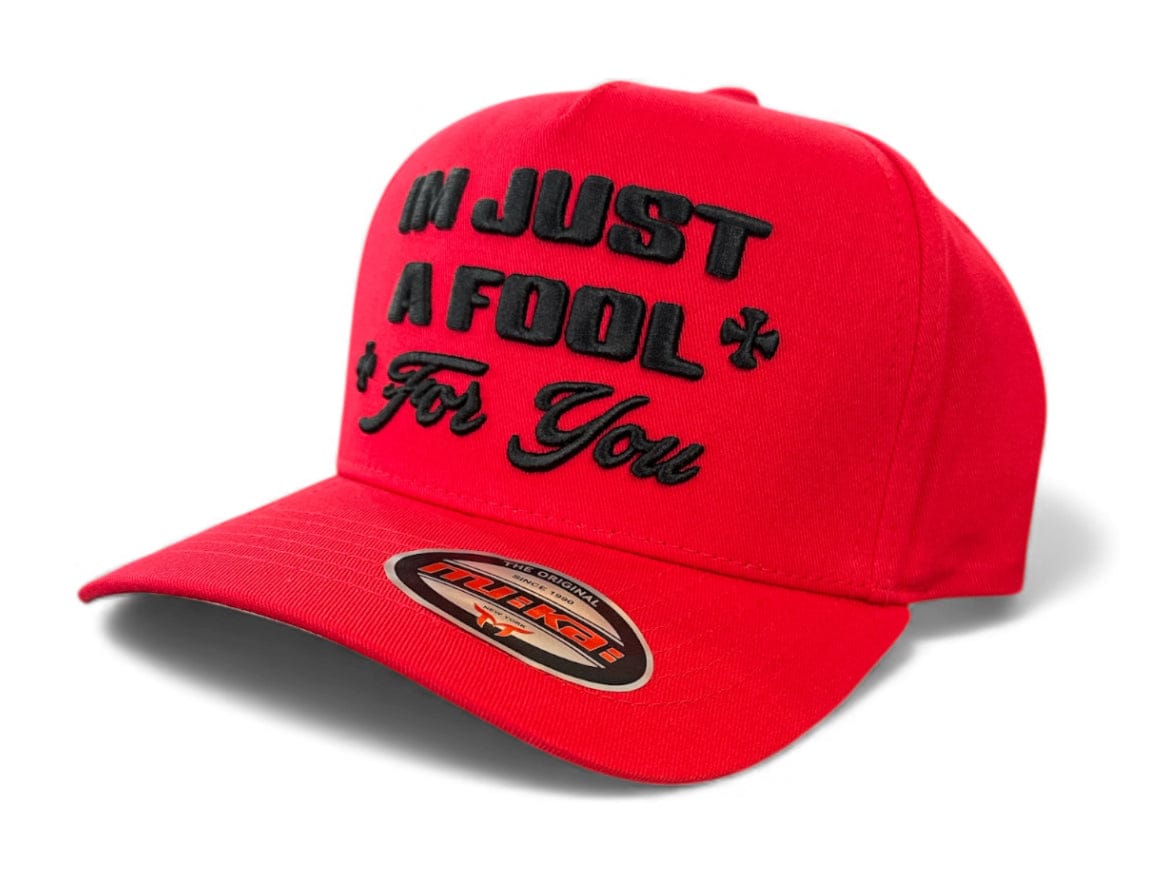 Muka Hats FOOL FOR YOU SNAPBACK RED FOOL FOR YOU SNAPBACK RED