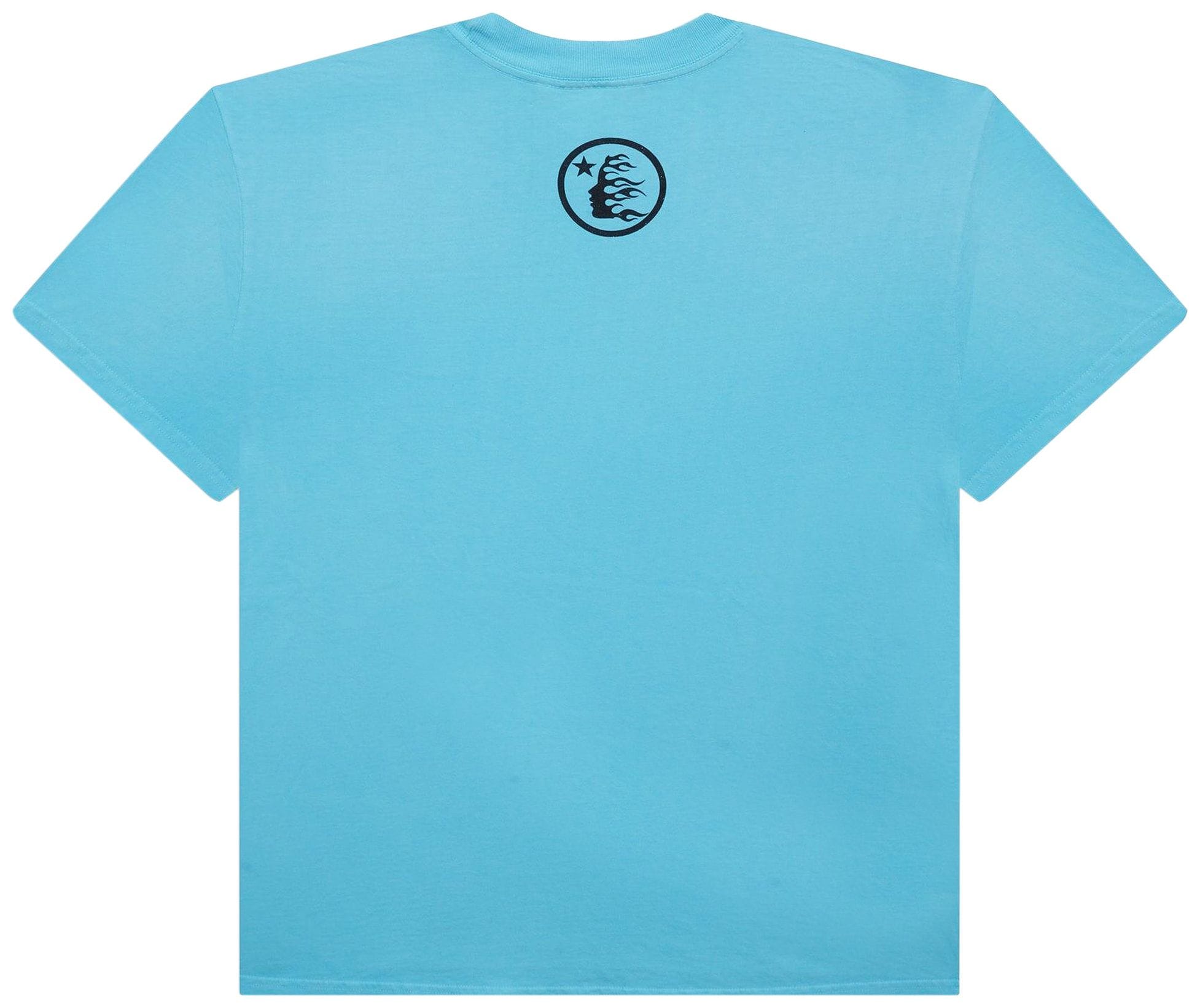 Hellstar Box Logo T-Shirt featuring a bold logo design on a comfortable cotton T-shirt, perfect for casual wear.