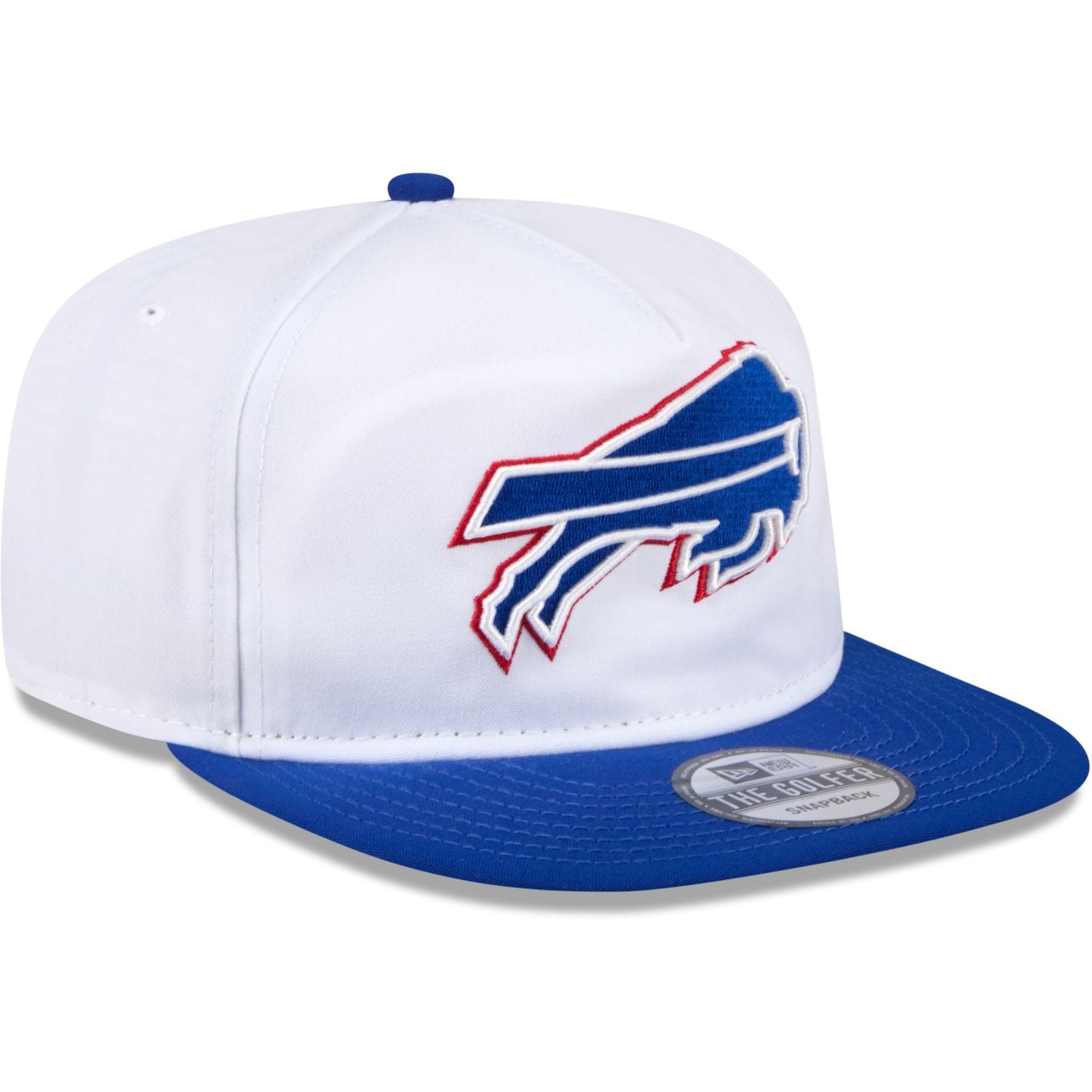 New Era Hat New Era Buffalo Bills 2024 Training Camp GOLFER Snapback Hat - White New Era Buffalo Bills 2024 Training Camp GOLFER Snapback Hat - White