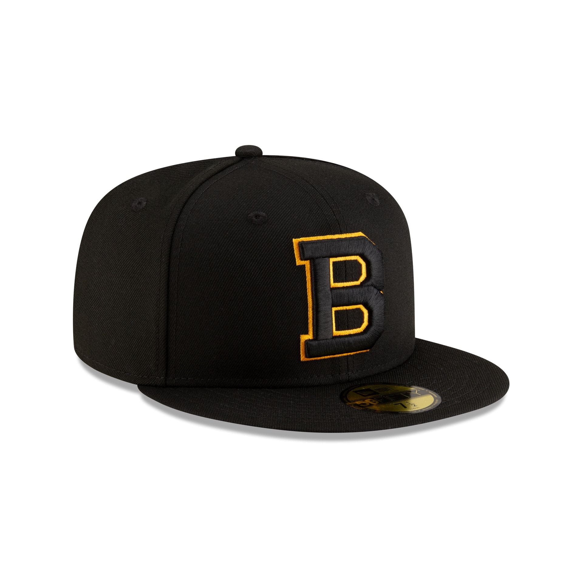 New Era Hats Boston Bruins Black and Gold 59FIFTY Fitted Boston Bruins Black and Gold 59FIFTY Fitted