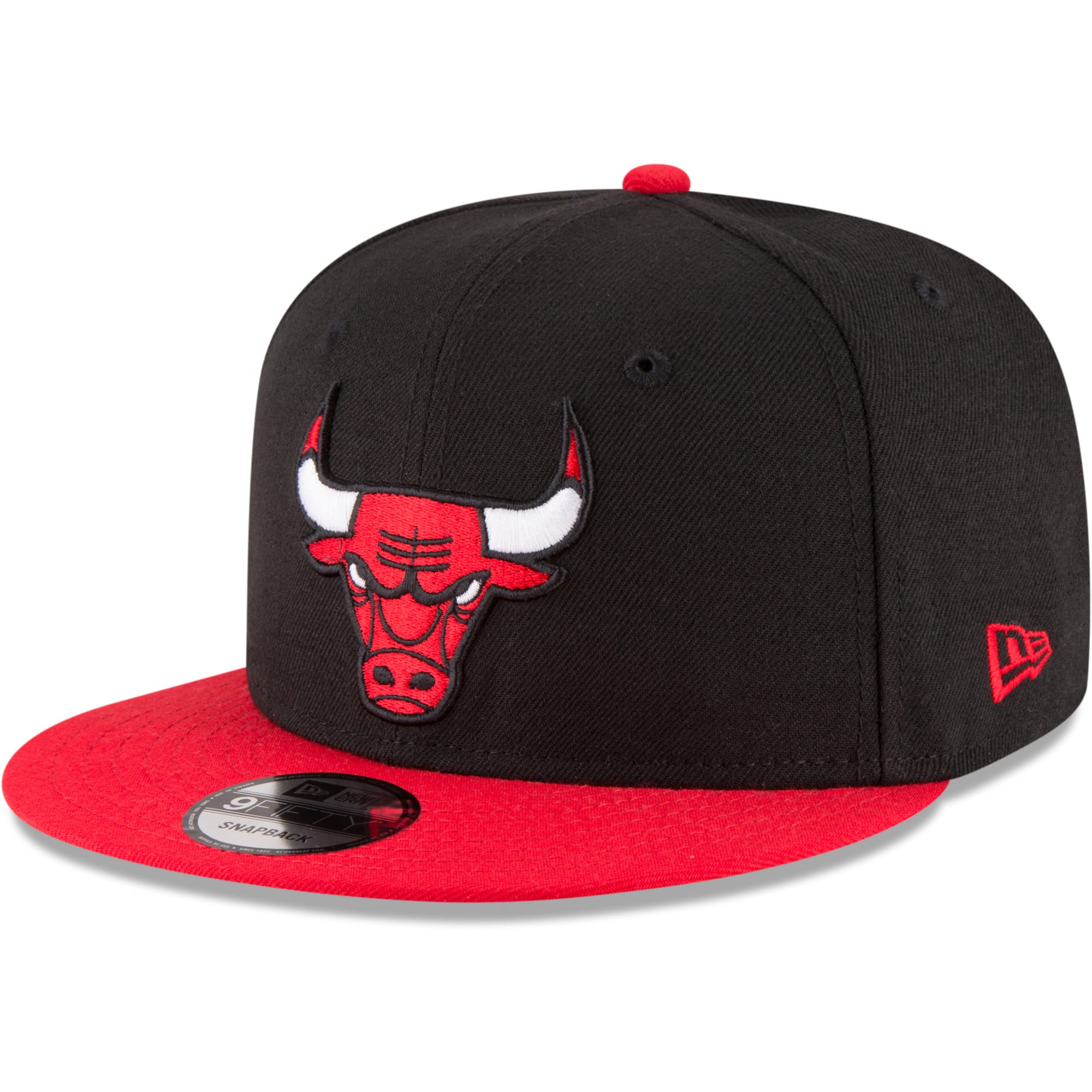 New Era Hats Chicago Bulls Black/Red Two-Tone 9FIFTY Snapback Chicago Bulls Black/Red Two-Tone 9FIFTY Snapback