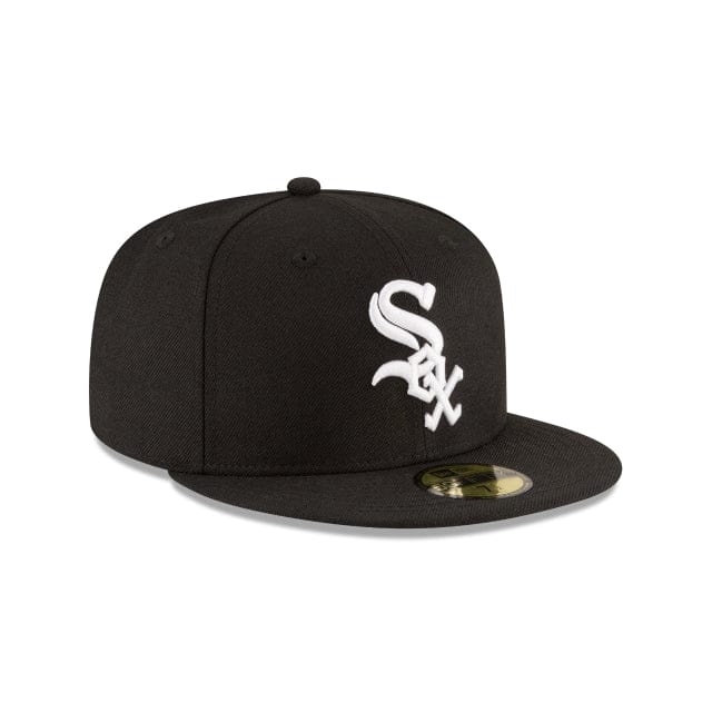 New Era Hats New Era White Sox World Series Black 59FIFTY Fitted New Era White Sox World Series Black 59FIFTY Fitted