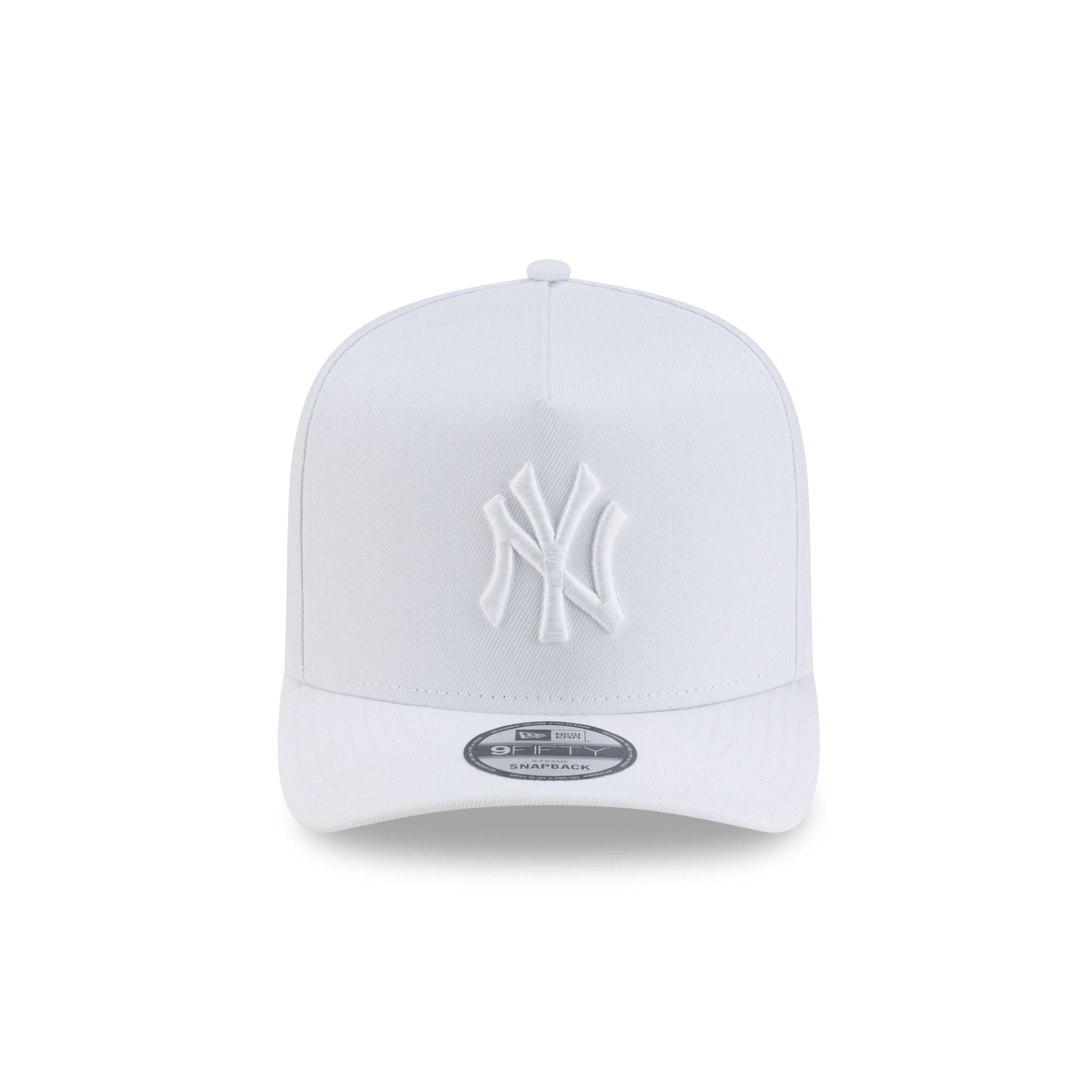 New Era Hats New York Yankees Basic Optic White 9FIFTY A-Frame Snapback New York Yankees Basic Optic White 9FIFTY A-Frame Snapback