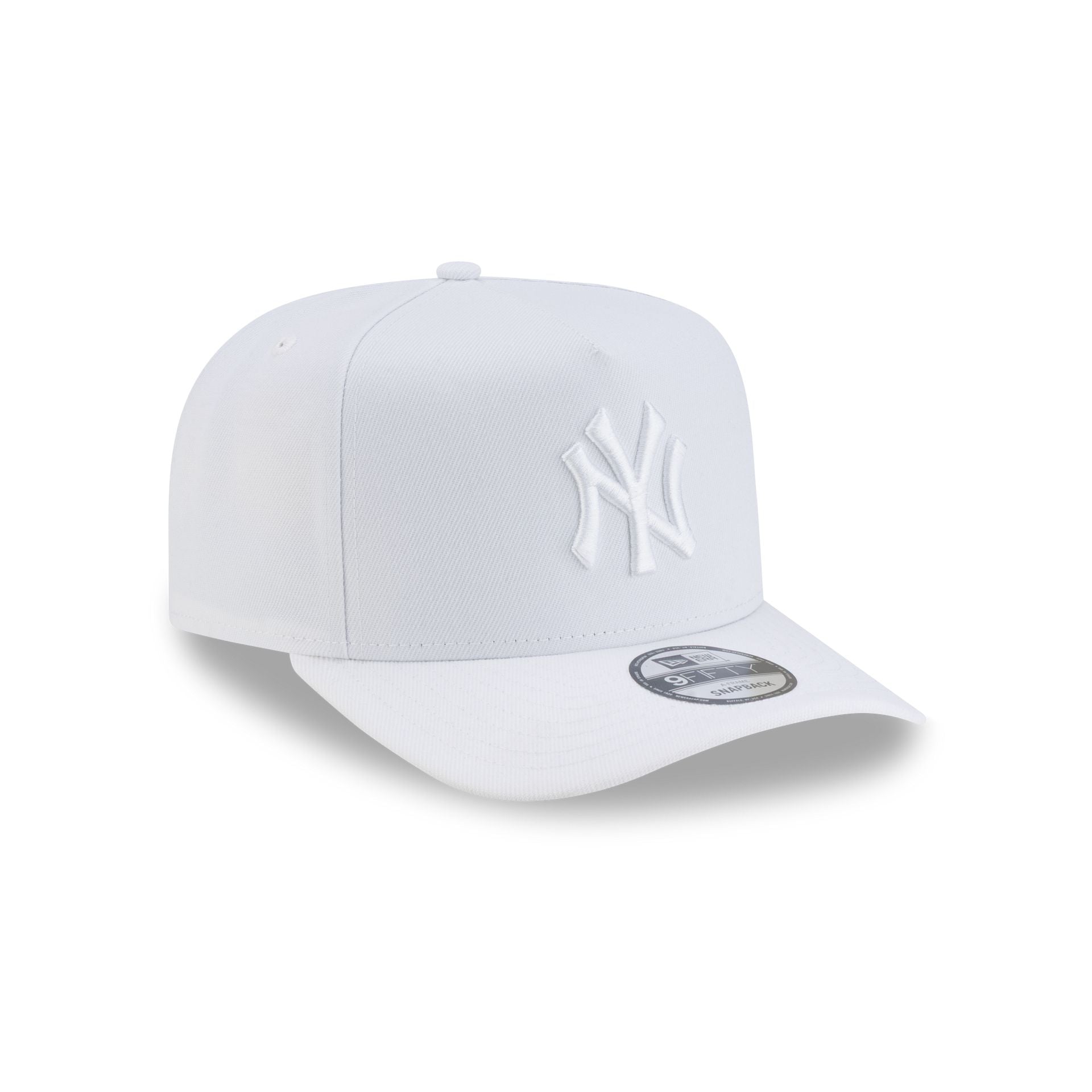 New Era Hats New York Yankees Basic Optic White 9FIFTY A-Frame Snapback New York Yankees Basic Optic White 9FIFTY A-Frame Snapback