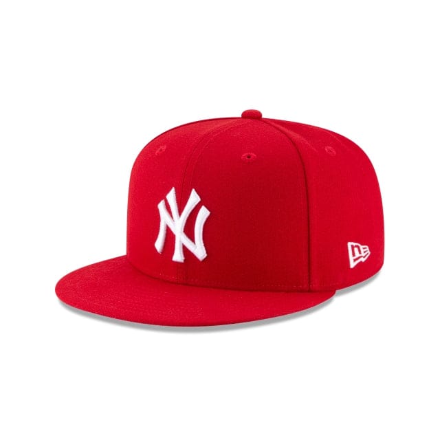 New Era Hats New York Yankees Basic Scarlet 9FIFTY Snapback New York Yankees Basic Scarlet 9FIFTY Snapback