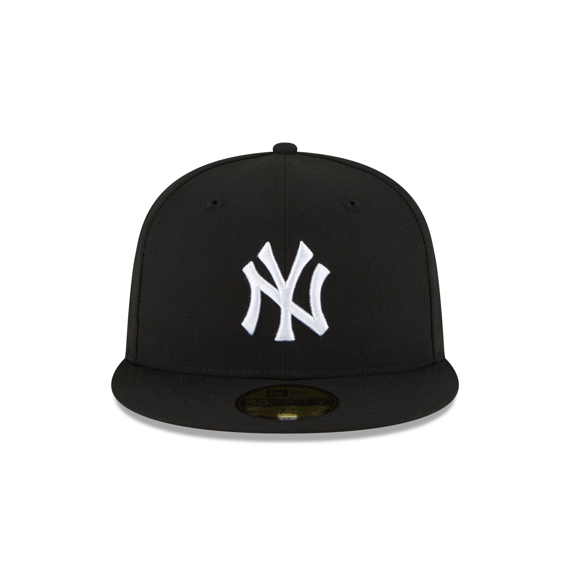 New Era Hats New York Yankees Black and White Basic 59FIFTY Fitted New York Yankees Black and White Basic 59FIFTY Fitted