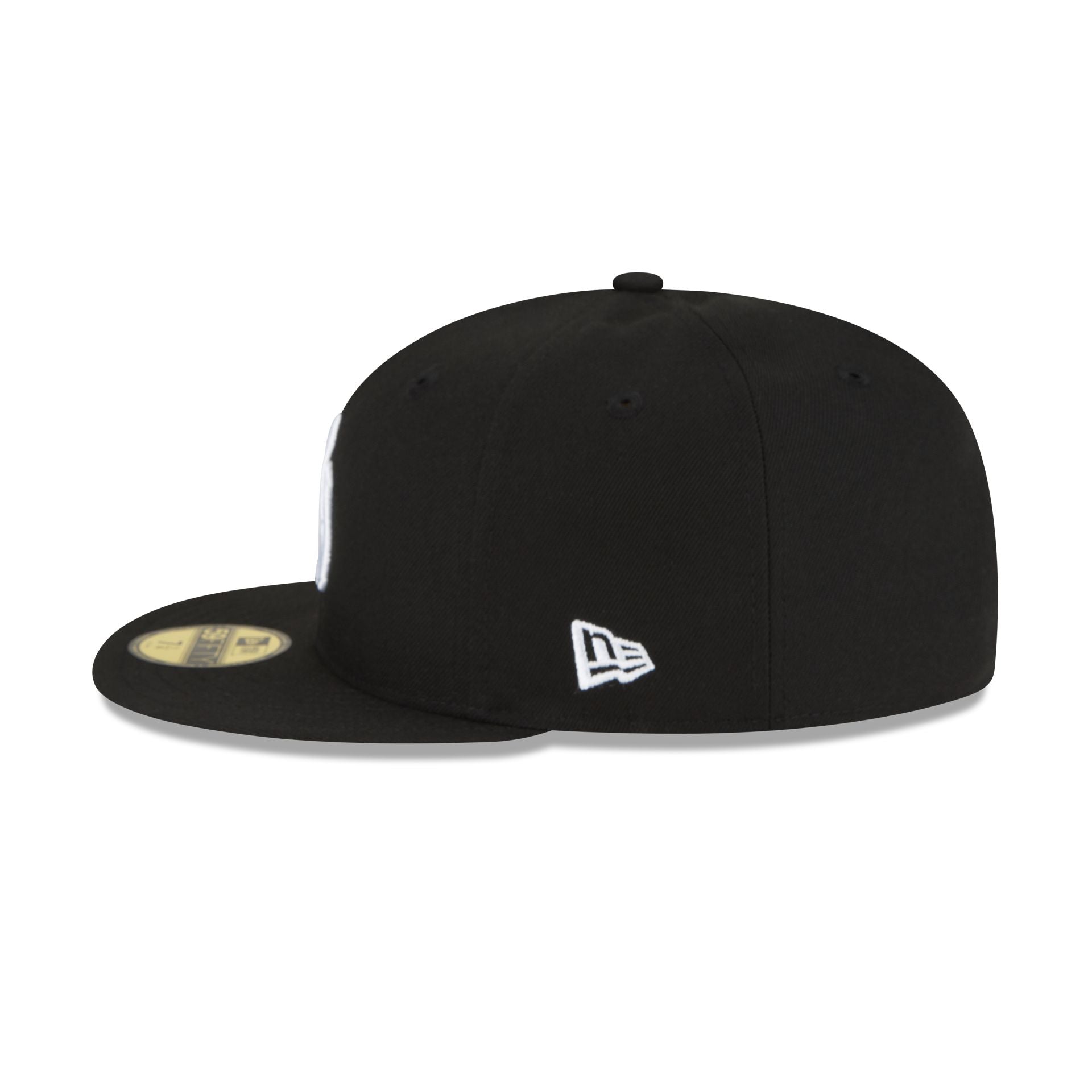 New Era Hats New York Yankees Black and White Basic 59FIFTY Fitted New York Yankees Black and White Basic 59FIFTY Fitted