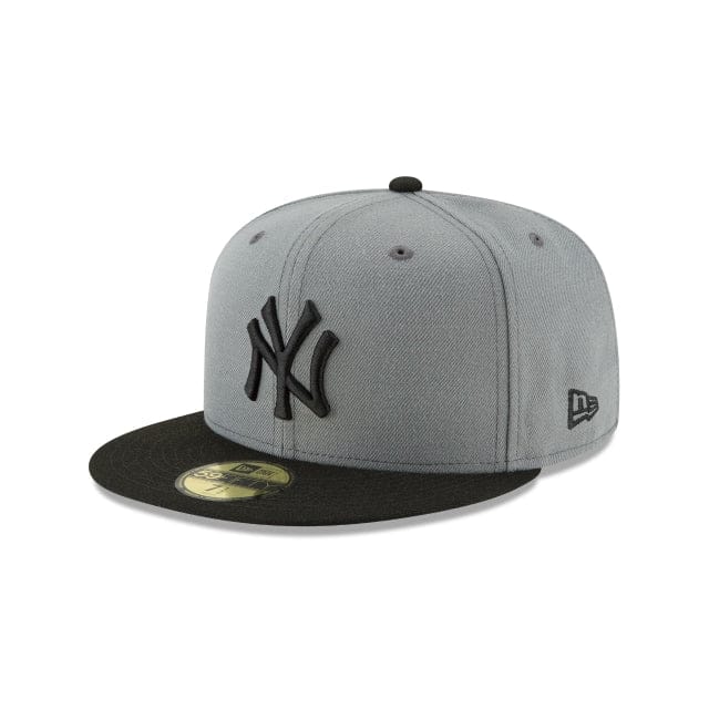 New Era Hats New York Yankees Storm Gray Basic 59FIFTY Fitted New York Yankees Storm Gray Basic 59FIFTY Fitted