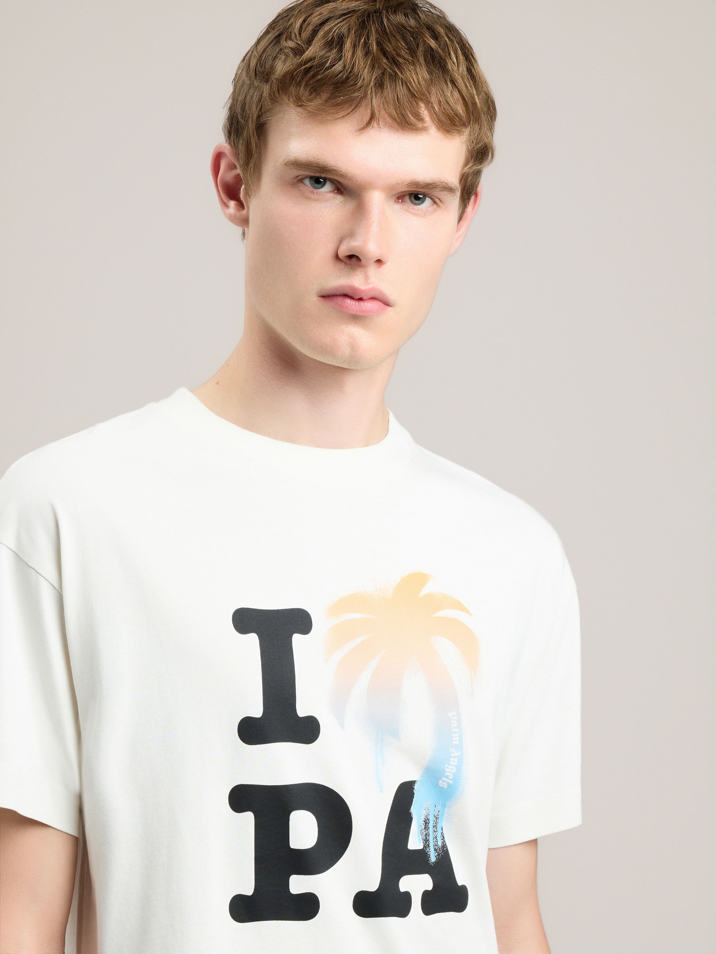 Palm Angels T-Shirts Palm Angels I Love PA Tee Palm Angels I Love PA Tee