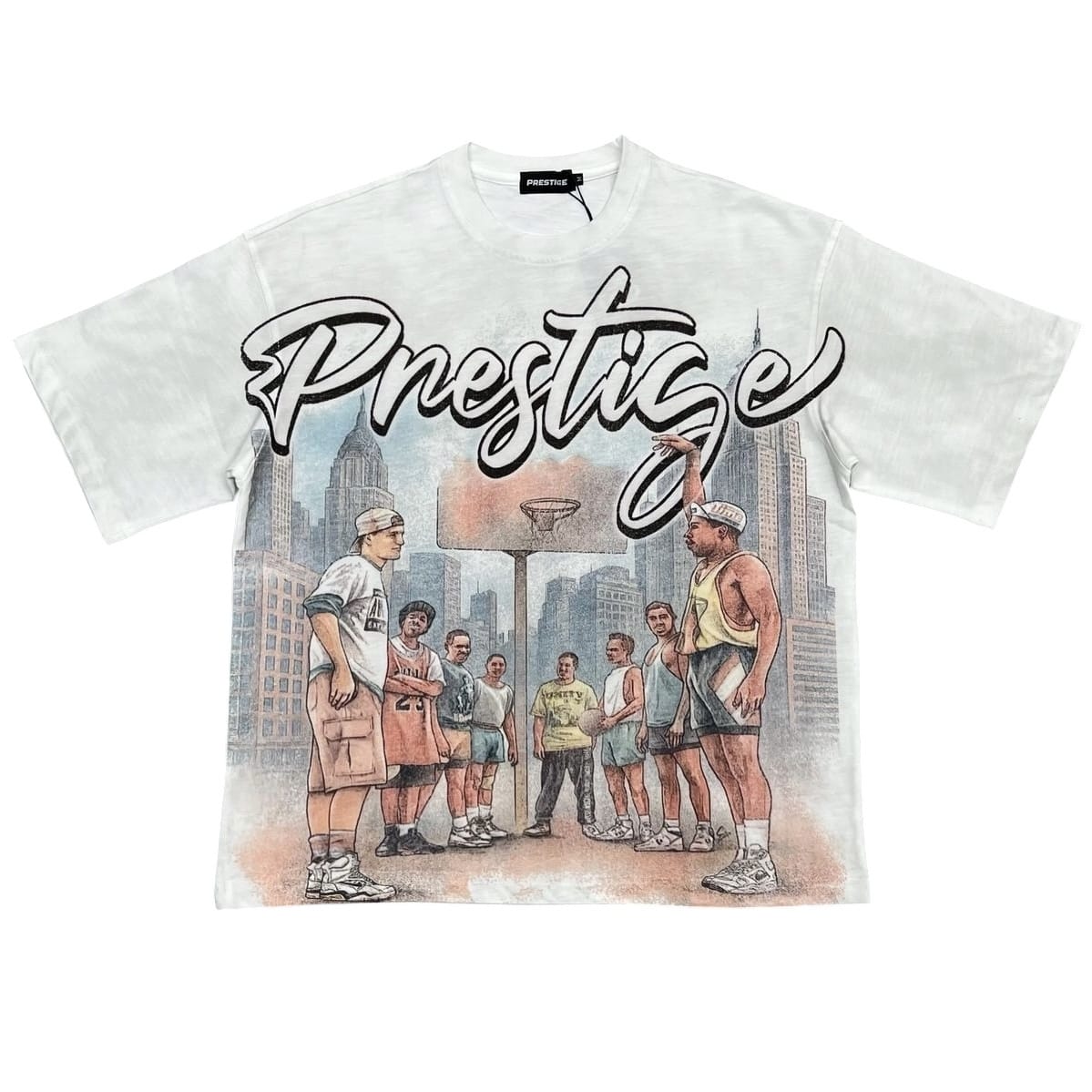Prestige T-Shirts Prestige White Man Can’t Jump Tee Prestige White Man Can’t Jump Tee