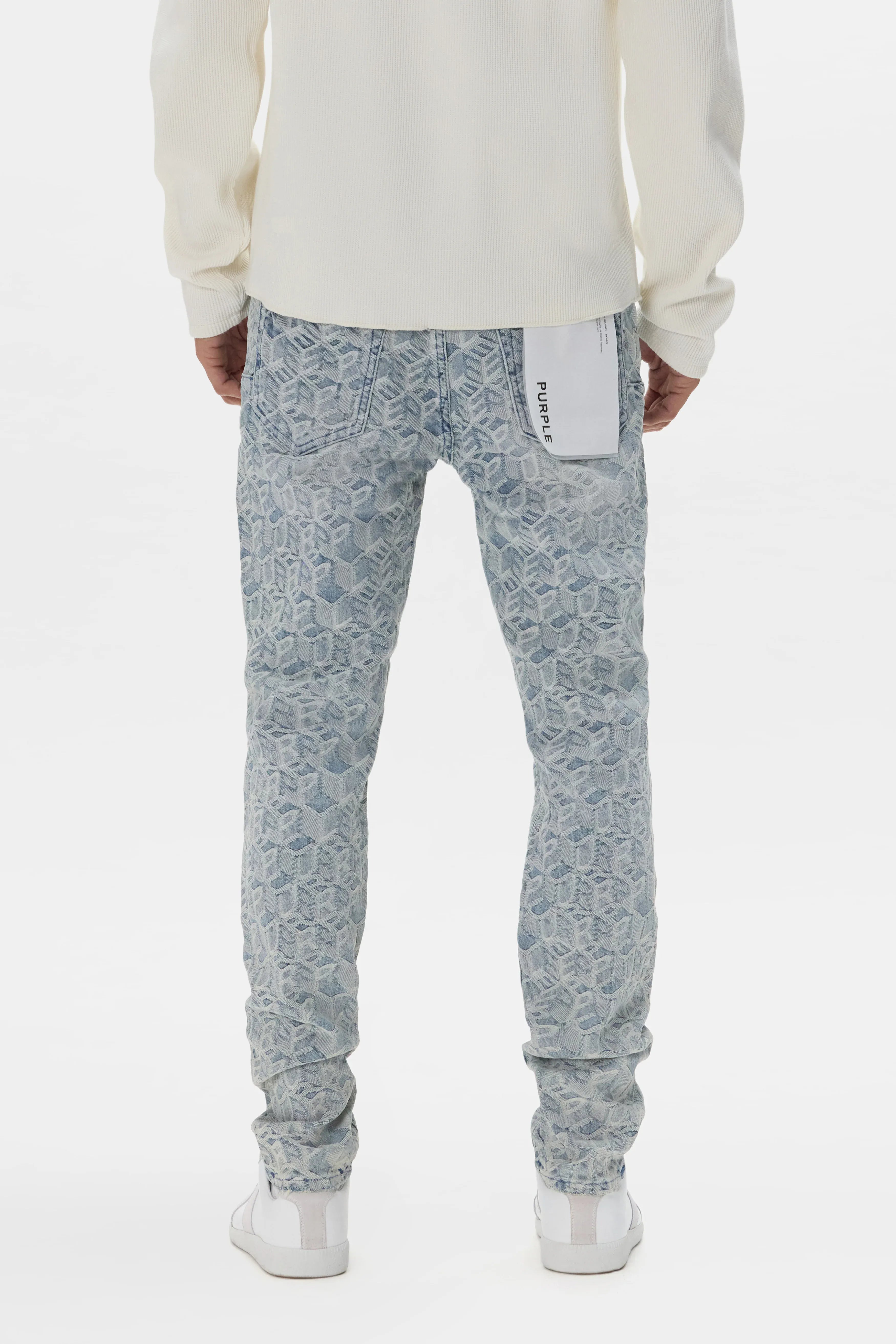 Purple Brand Denim P001 Jacquard Monogram P001 Jacquard Monogram