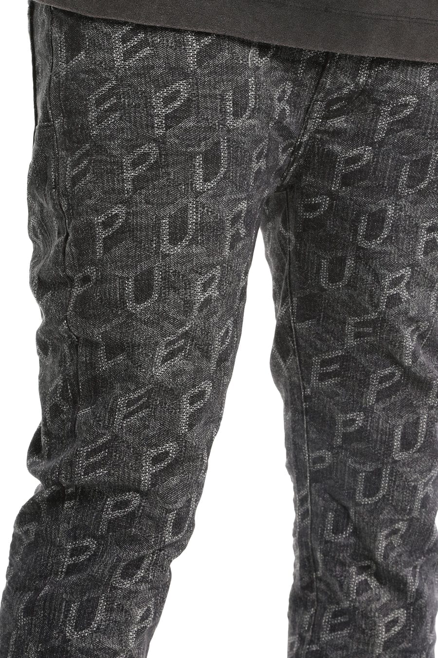 Purple Brand Denim P001 Printed Monogram P001 Printed Monogram