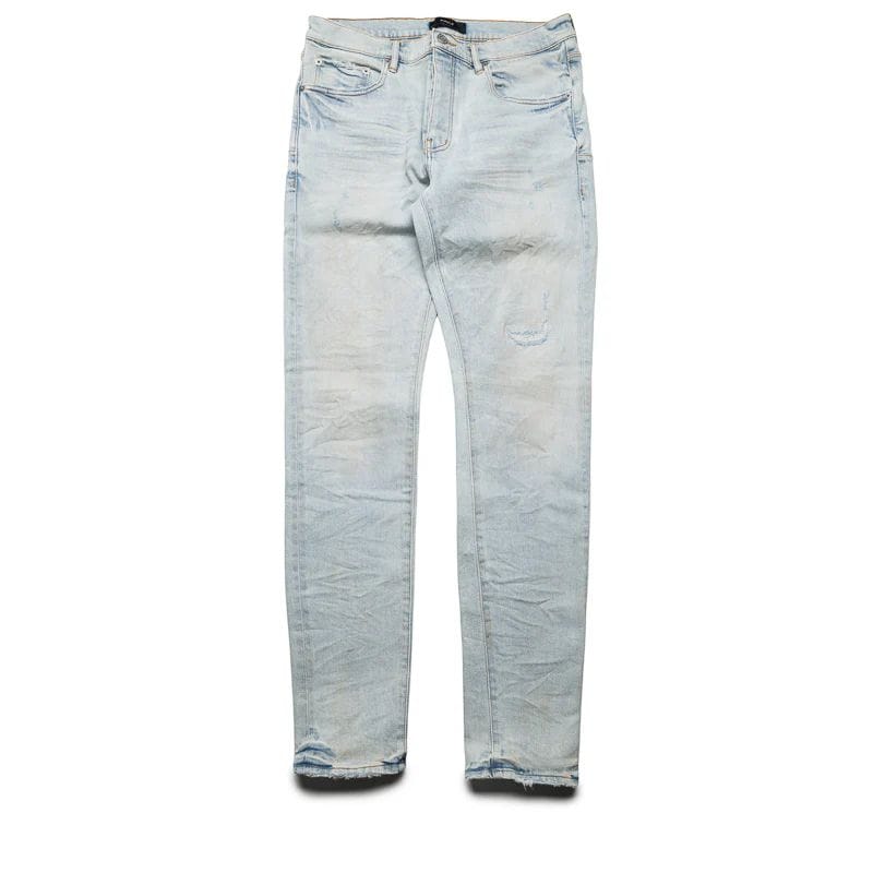 Purple Brand Denim Purple Brand 001 Skinny Fade Distressed Light Blue Purple Brand 001 Skinny Fade Distressed Light Blue