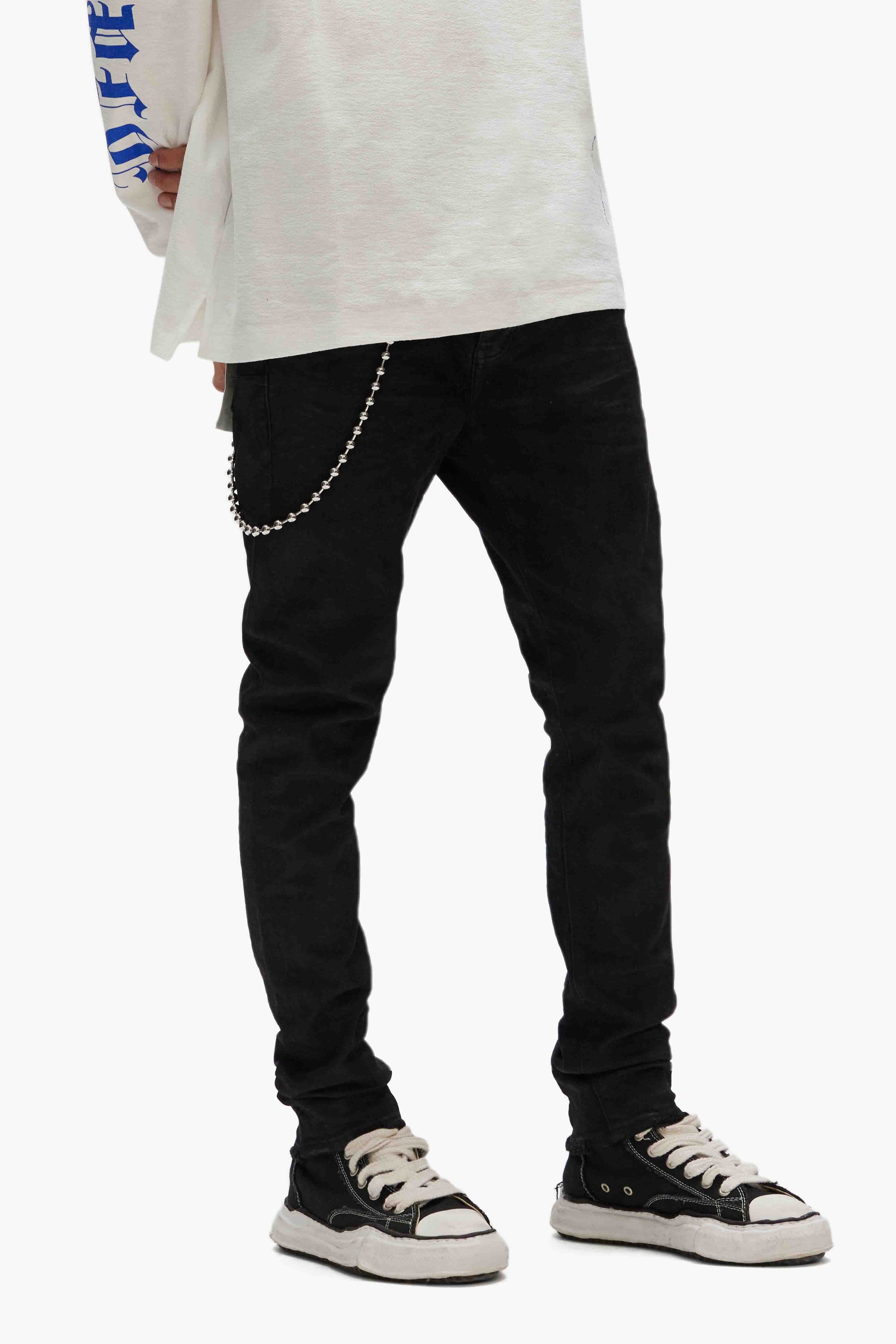 Purple Brand Denim Purple Brand P001 Black Raw Purple Brand P001 Black Raw