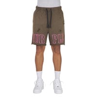 Purple Brand Shorts Purple Slab Outline Shorts Purple Slab Outline Shorts